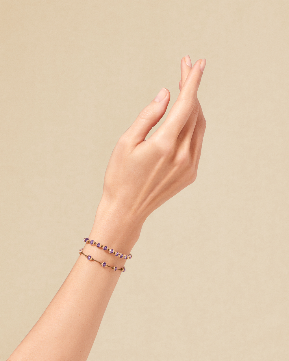 Bracelet Kamilah Améthyste