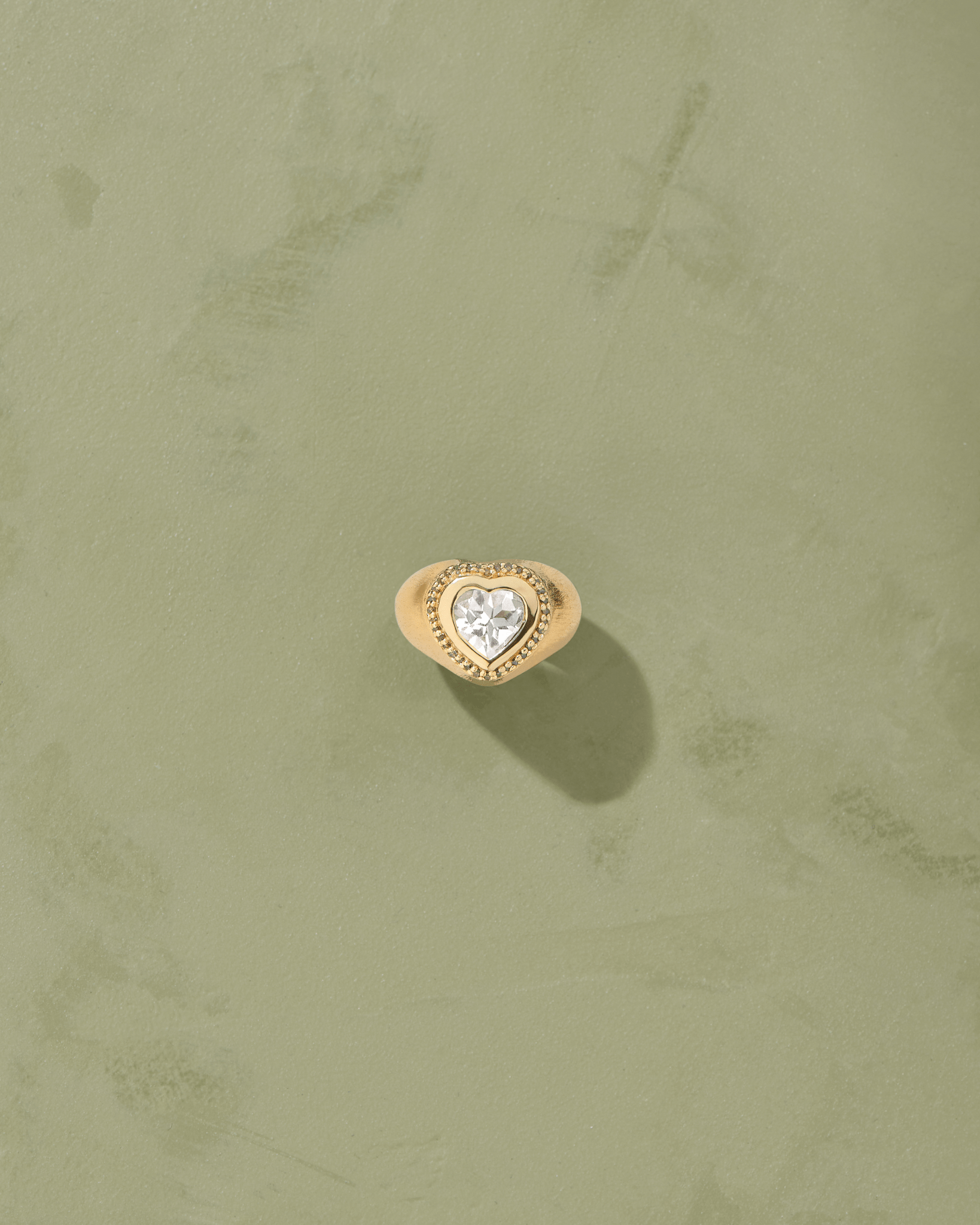 Bague Gini Topaze Blanche - TITYARAVY