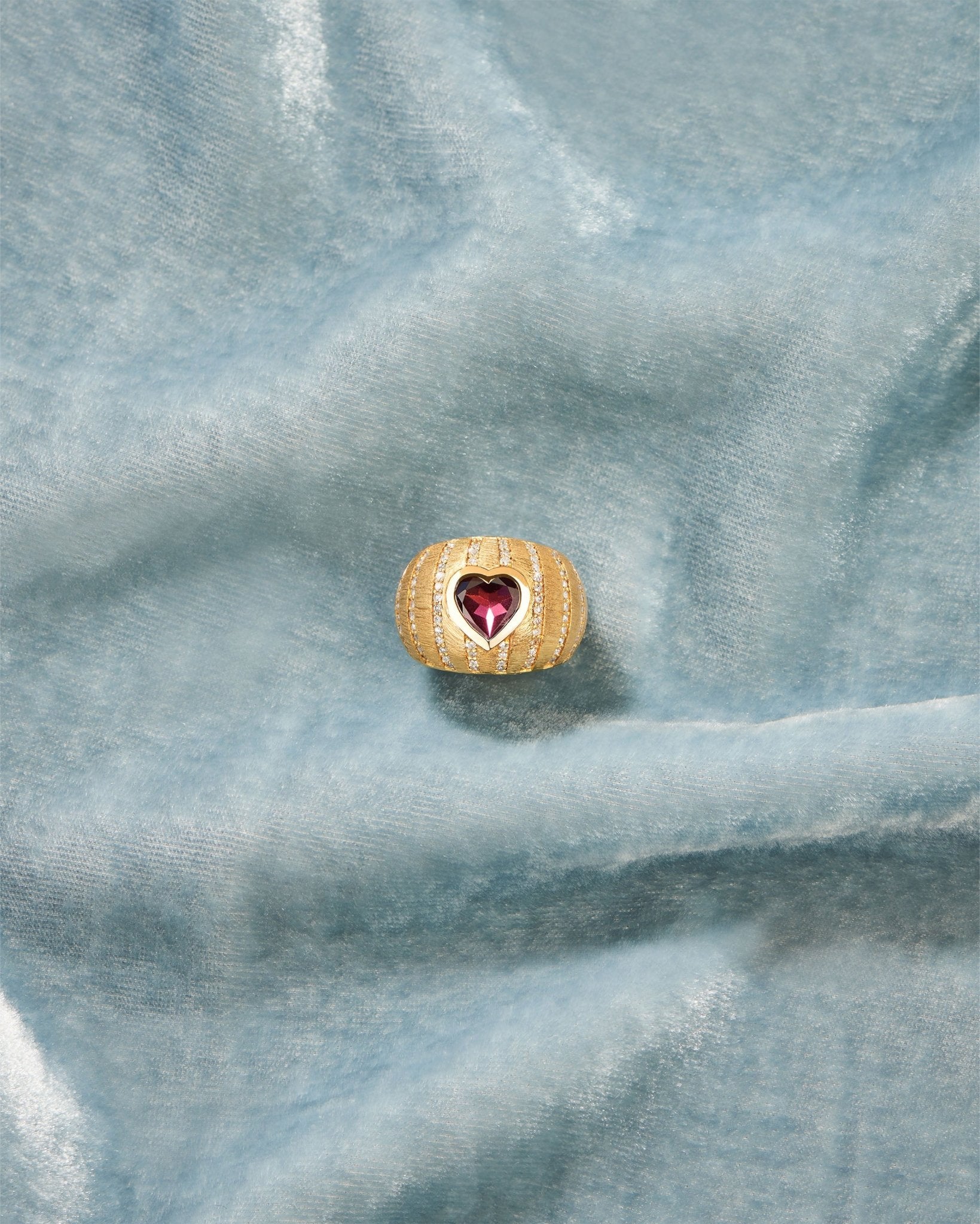 Bague Menaka Grenat - TITYARAVY