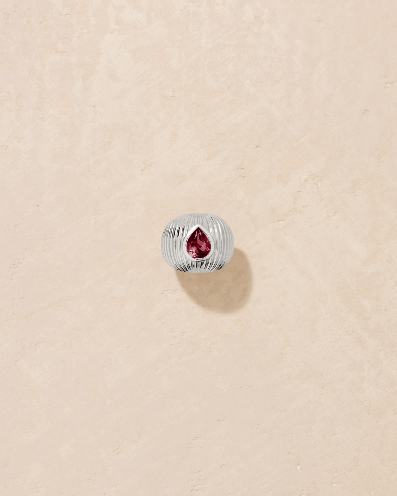 Bague Selen Rhodolite Argent - TITYARAVY