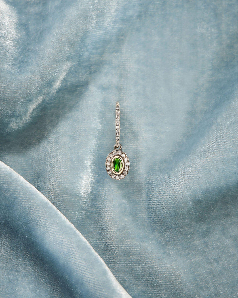 Boucle d'oreille Mony diopside - TITYARAVY