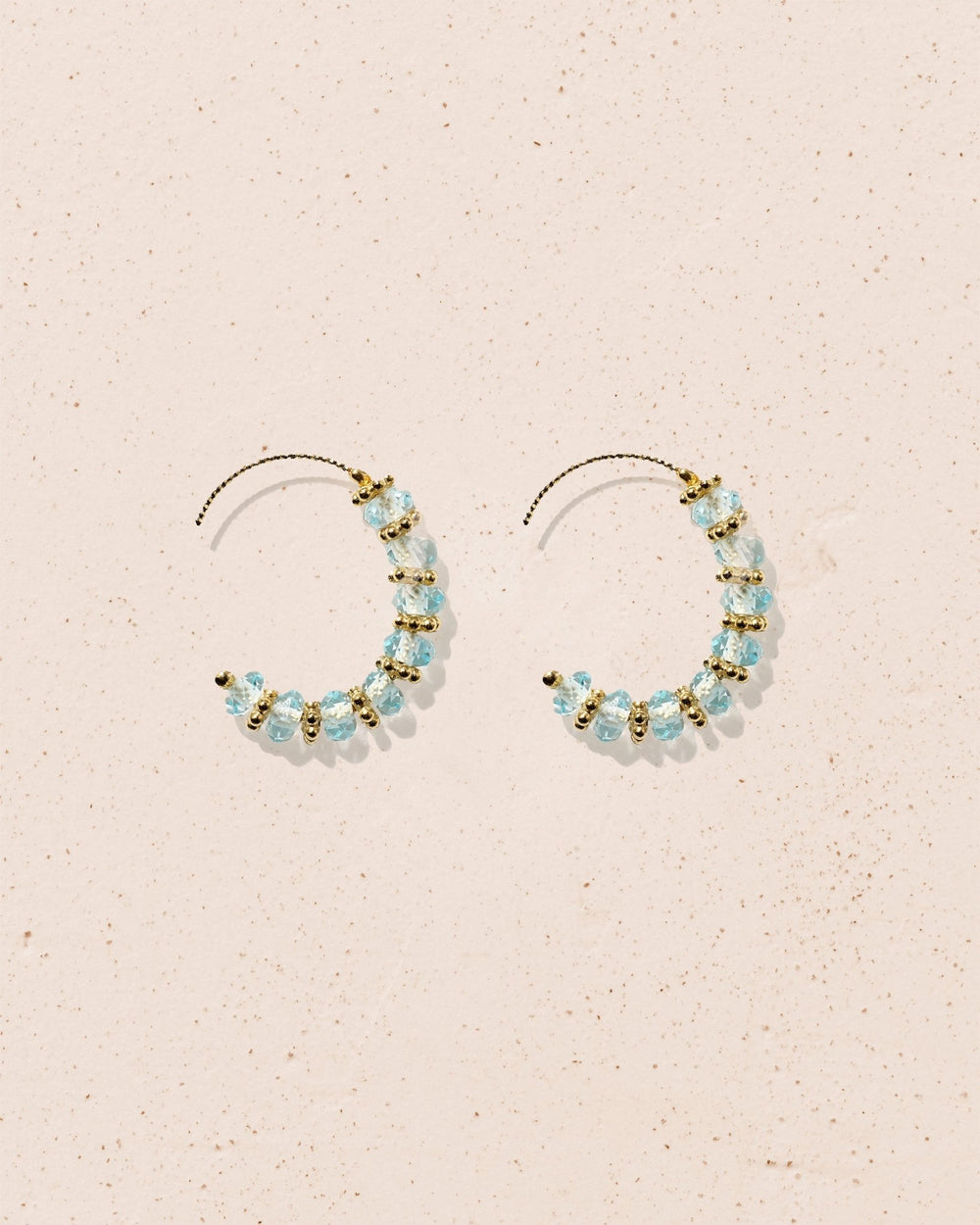 Boucles d’oreilles Amara Aigue Marine - TITYARAVY