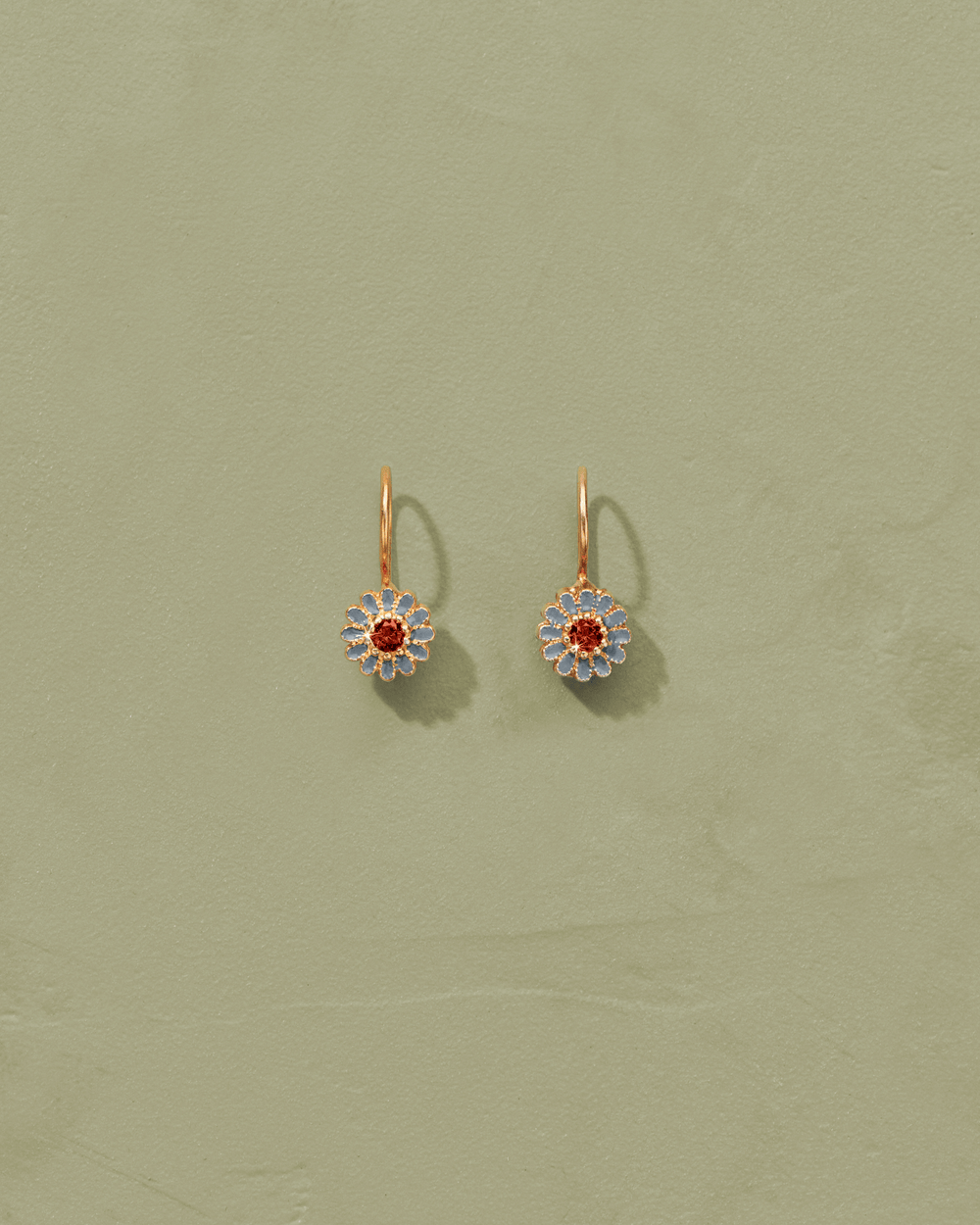 Boucles d'oreilles émail Saï - 84 - TITYARAVY