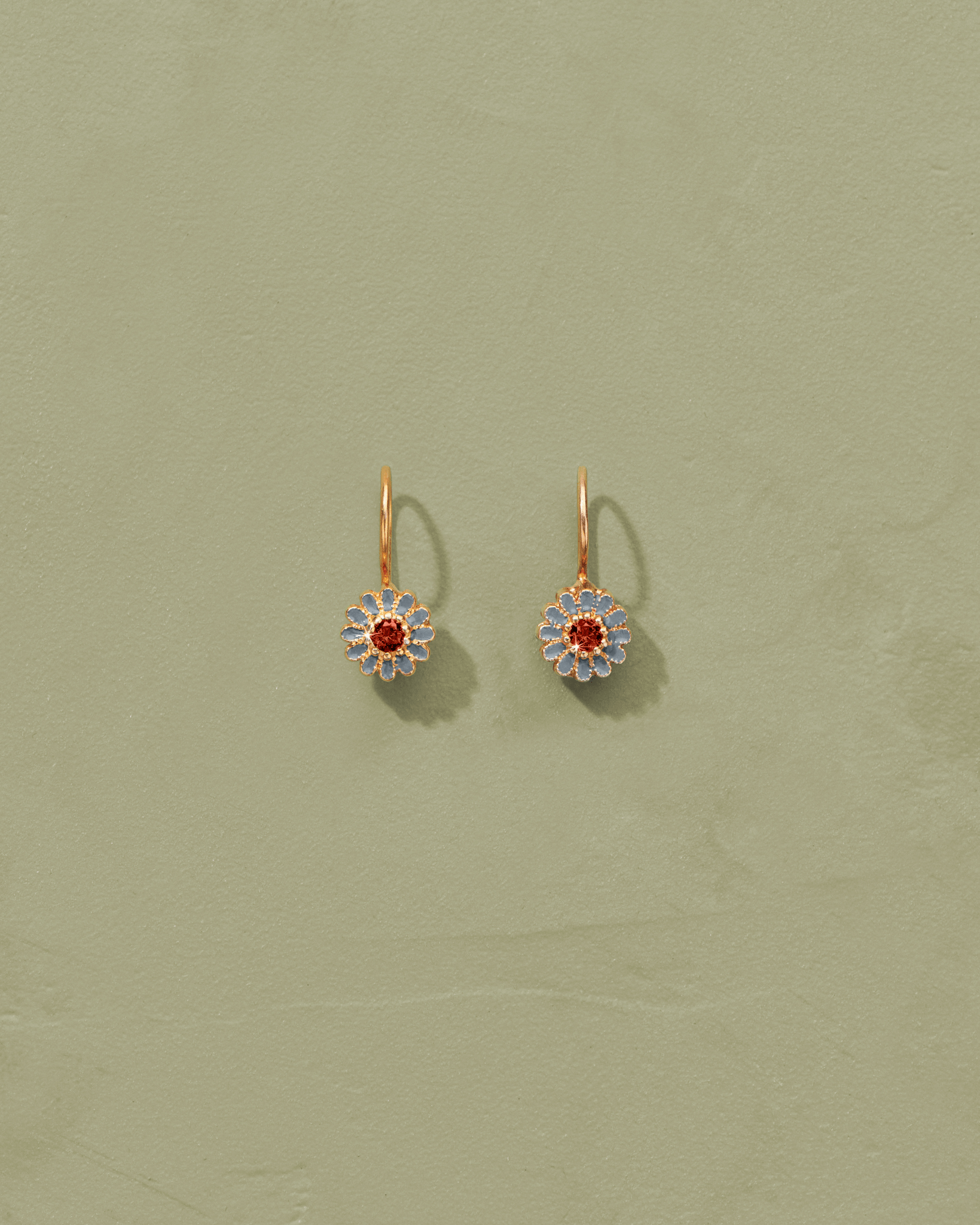 Boucles d'oreilles émail Saï - 84 - TITYARAVY