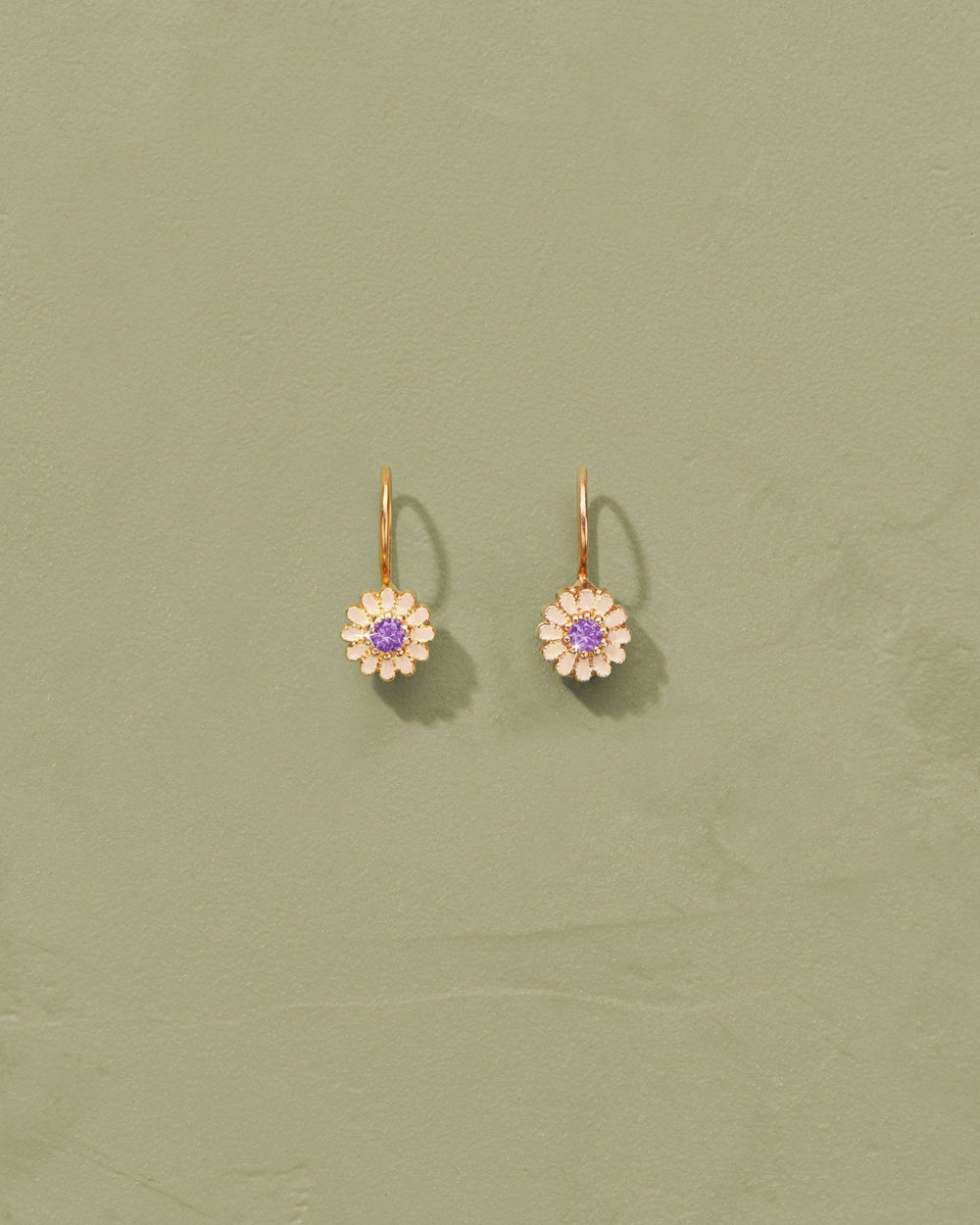 Boucles d'oreilles émail Saï - 84 - TITYARAVY