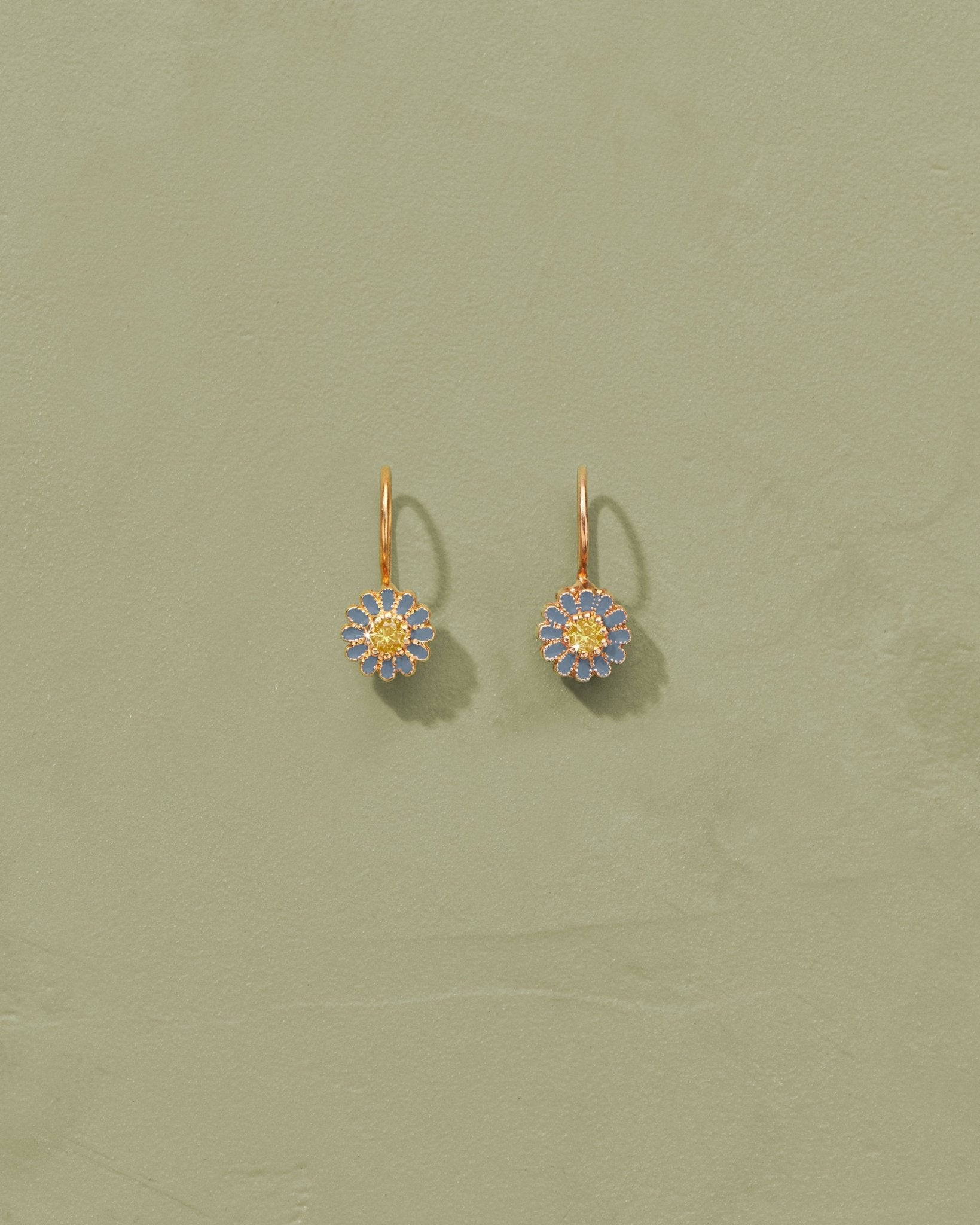 Boucles d'oreilles émail Saï - 84 - TITYARAVY