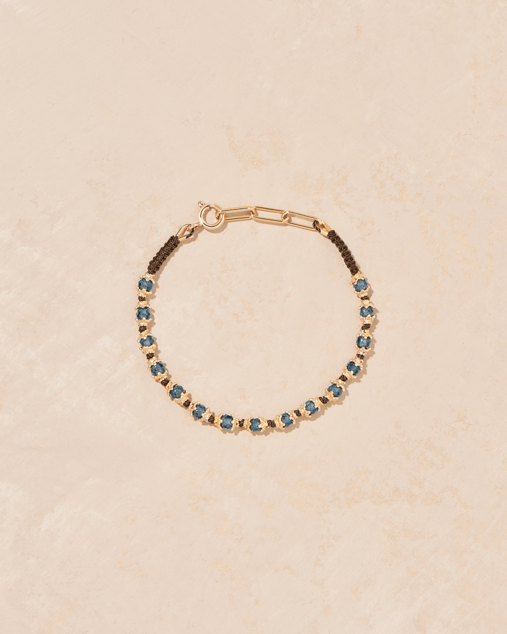 Bracelet Kamilah Aigue Marine Santa Maria - TITYARAVY