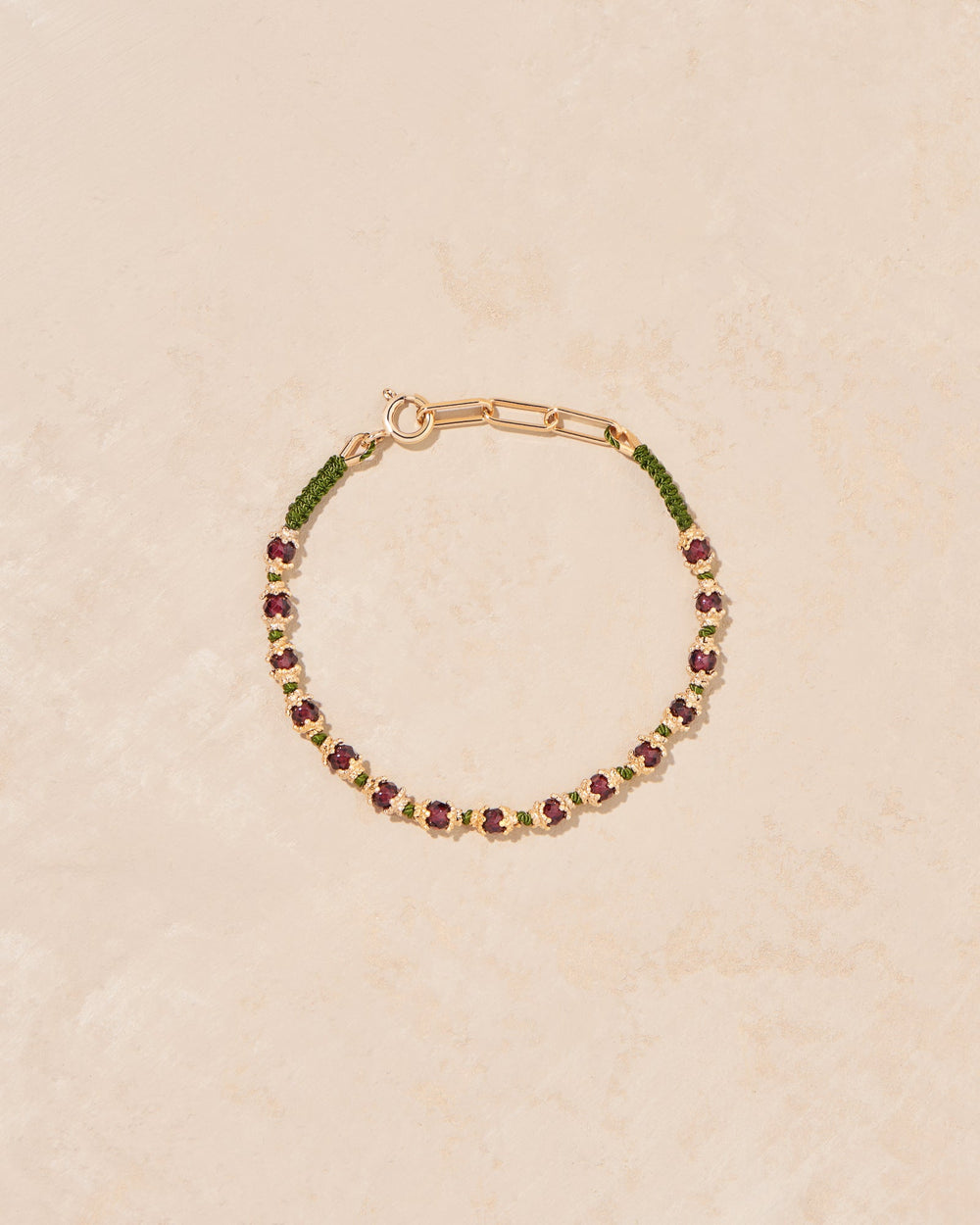 Bracelet Kamilah Grenat - TITYARAVY
