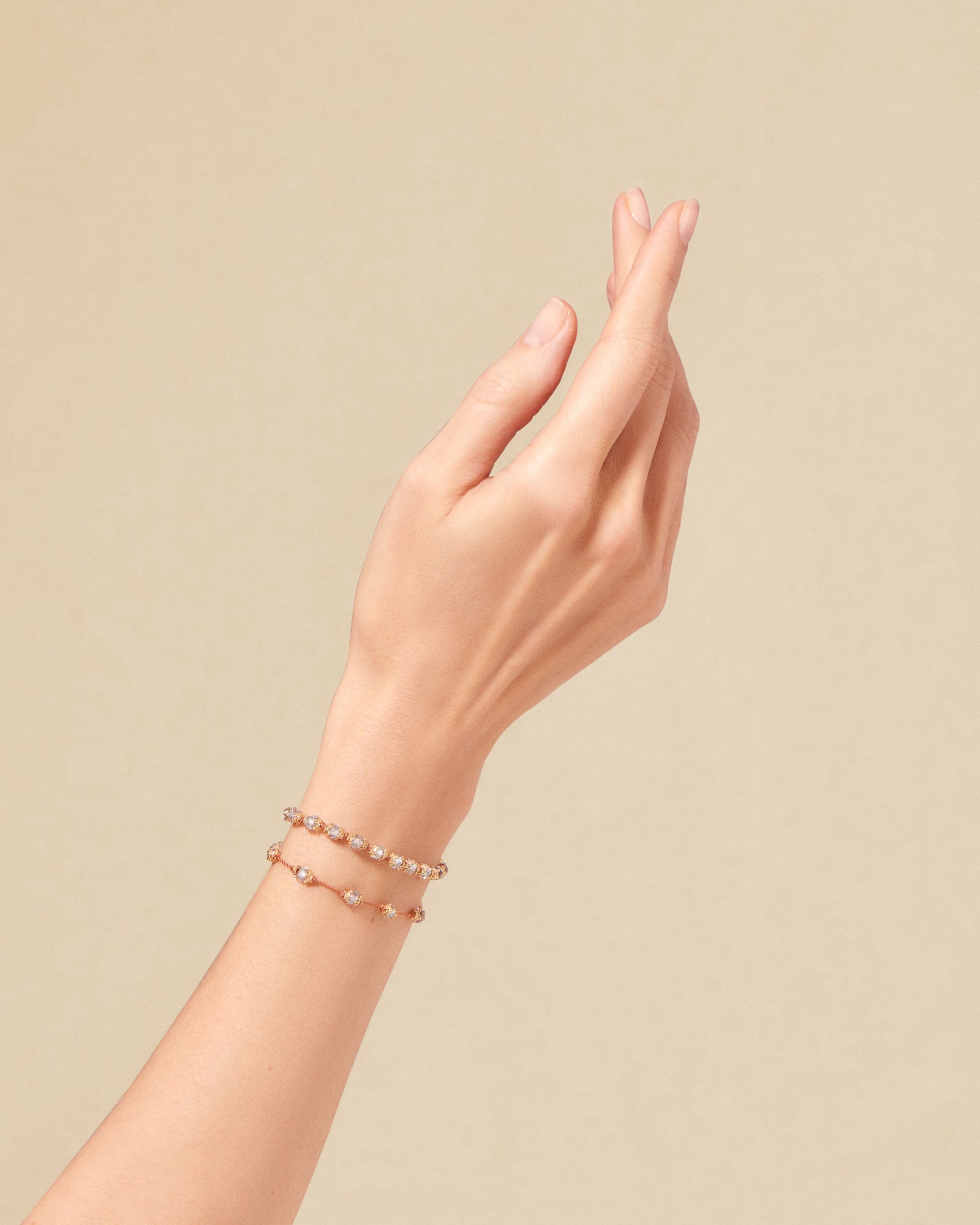 Bracelet Peony Aigue Marine - TITYARAVY