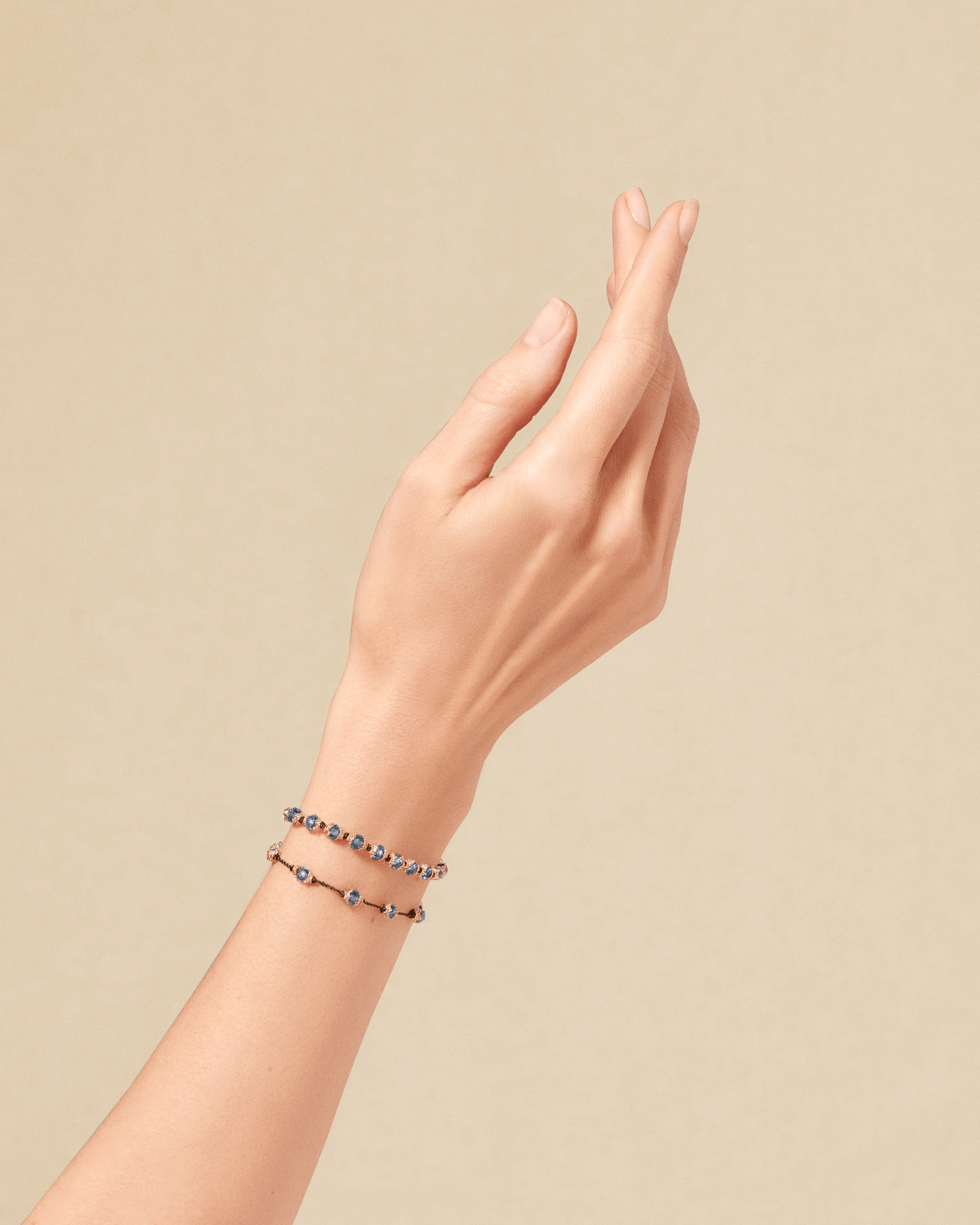 Bracelet Peony Aigue Marine Santa Maria - TITYARAVY