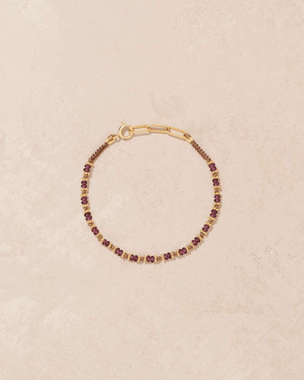 Bracelet Tara Grenat Rhodolite - TITYARAVY