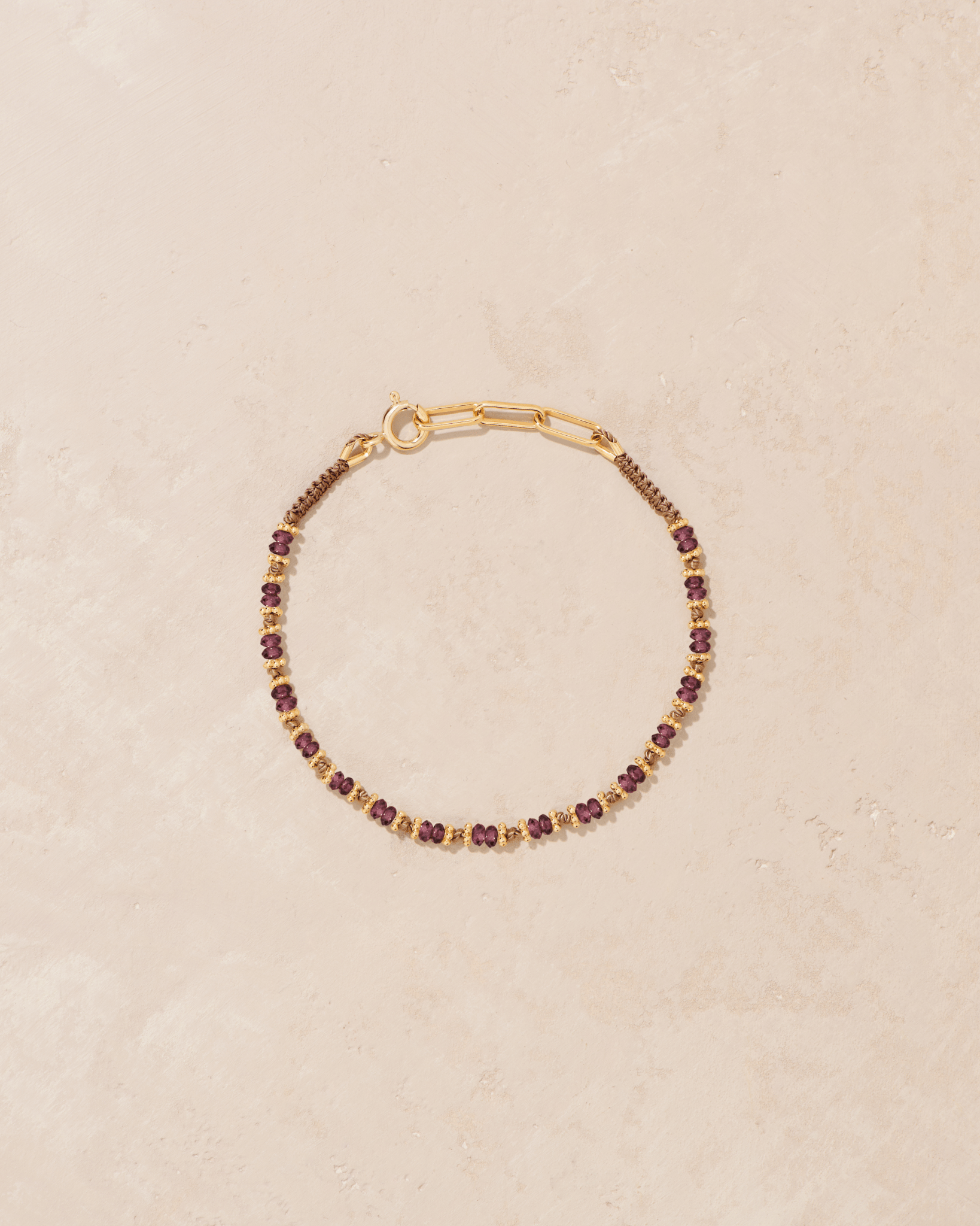 Bracelet Tara Grenat Rhodolite - TITYARAVY