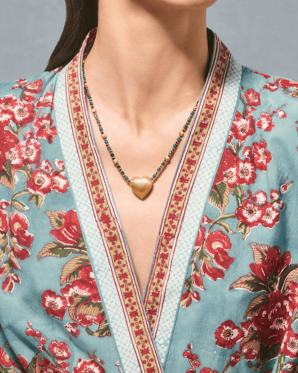 Collier Bigdil Aigue Marine Santa Maria - TITYARAVY