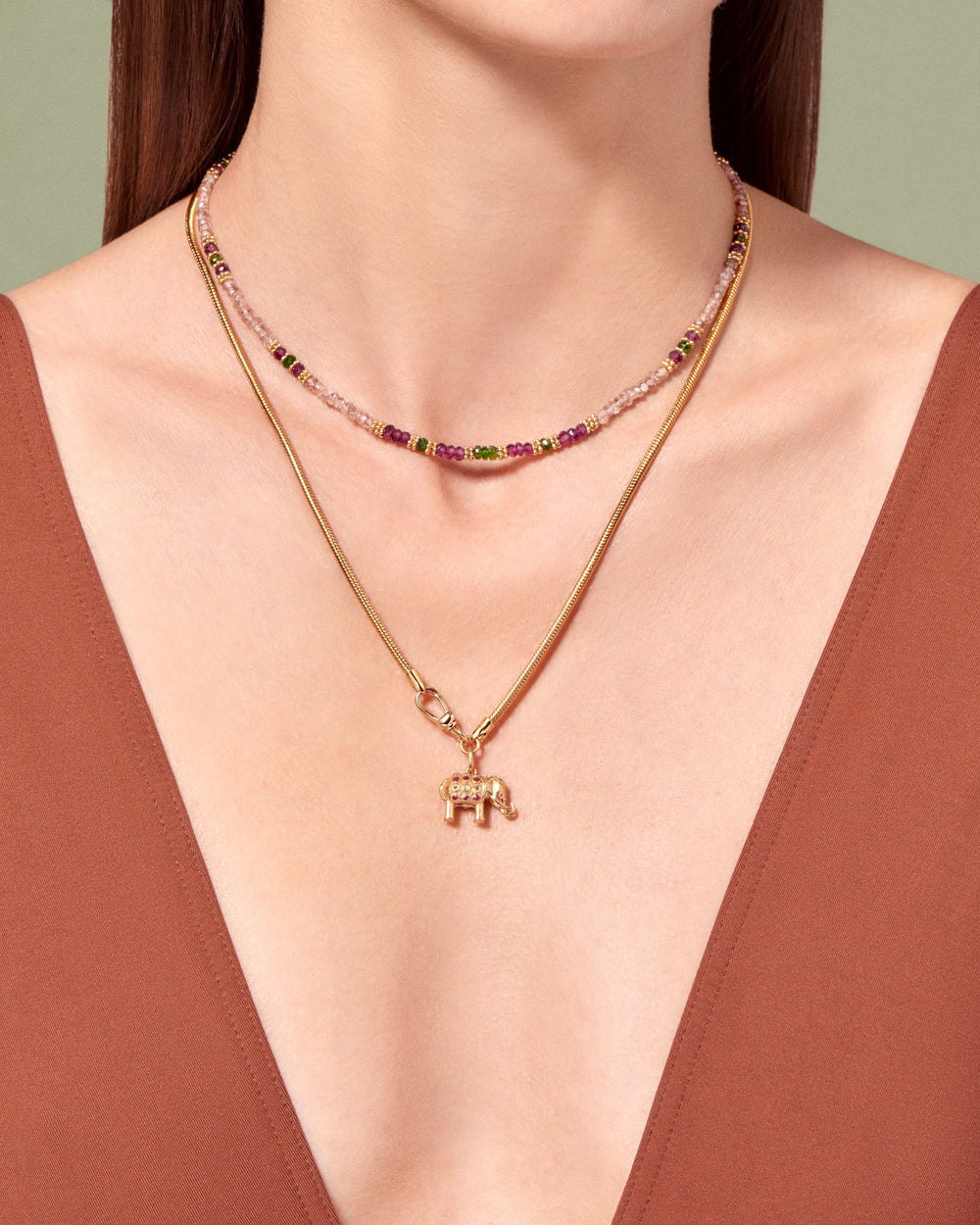 Collier Gaja Chaîne - TITYARAVY