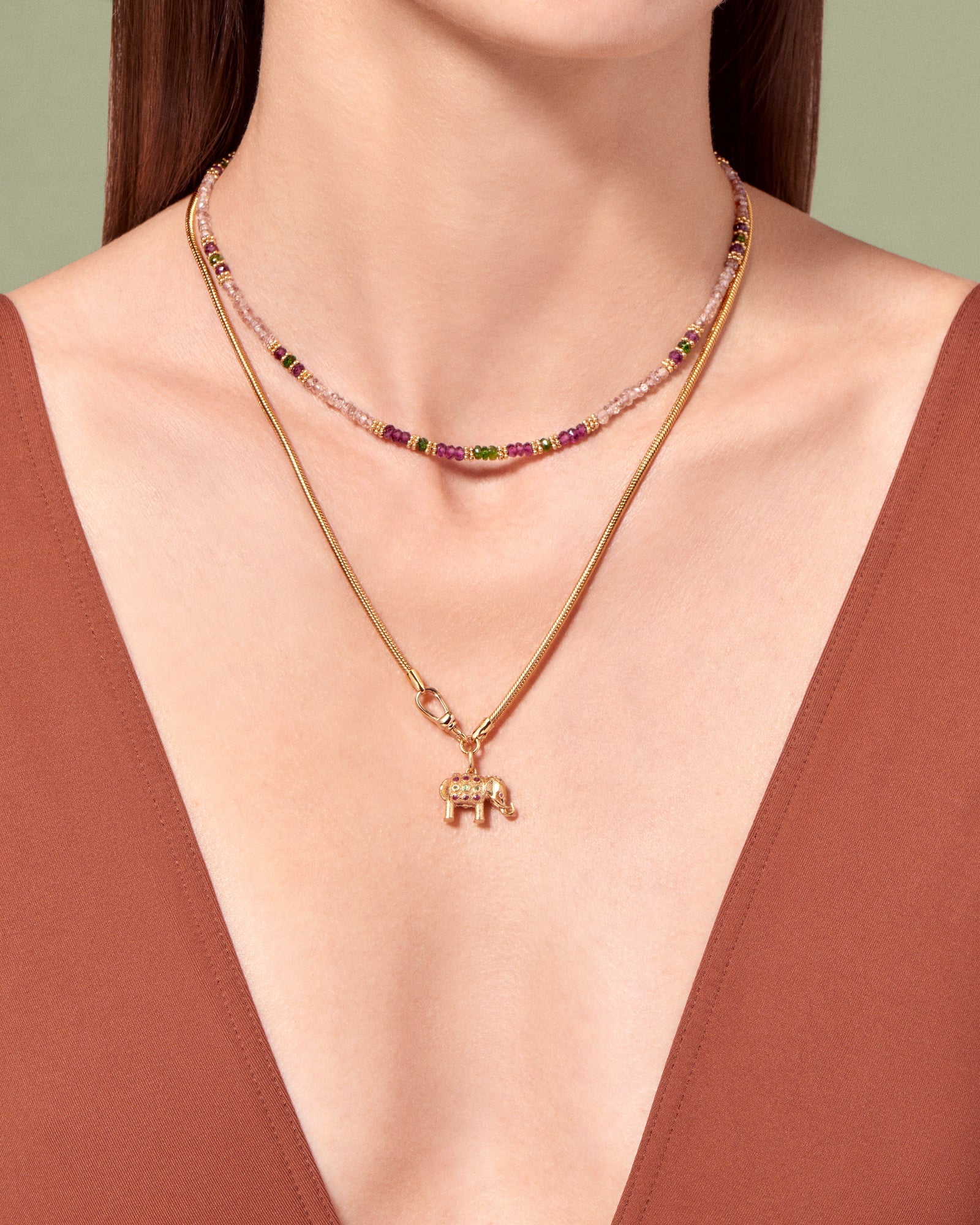 Collier Gaja Chaîne - TITYARAVY
