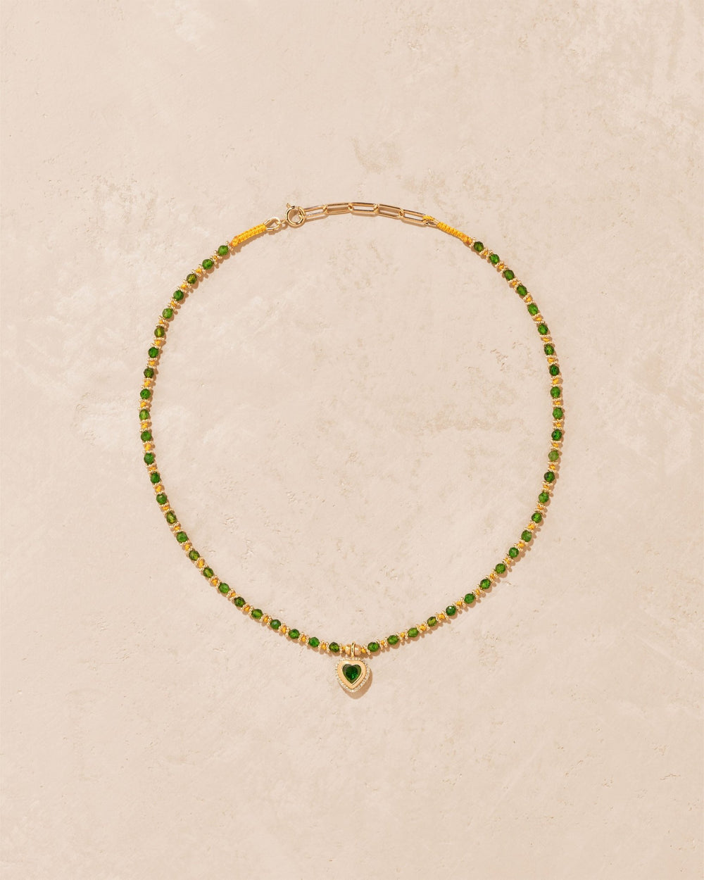 Collier Gini K Diopside - TITYARAVY
