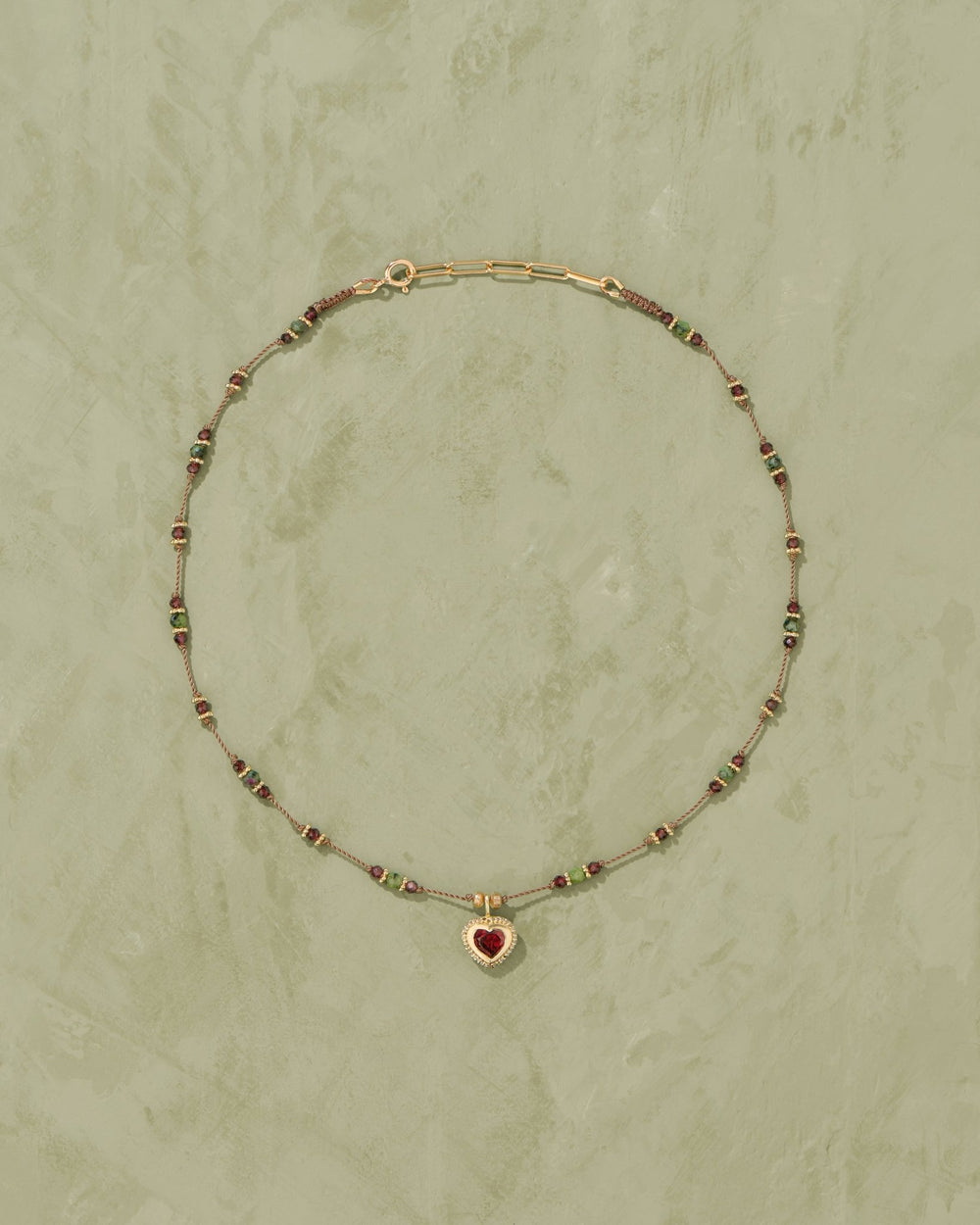 Collier Gini P Zoïsites - TITYARAVY