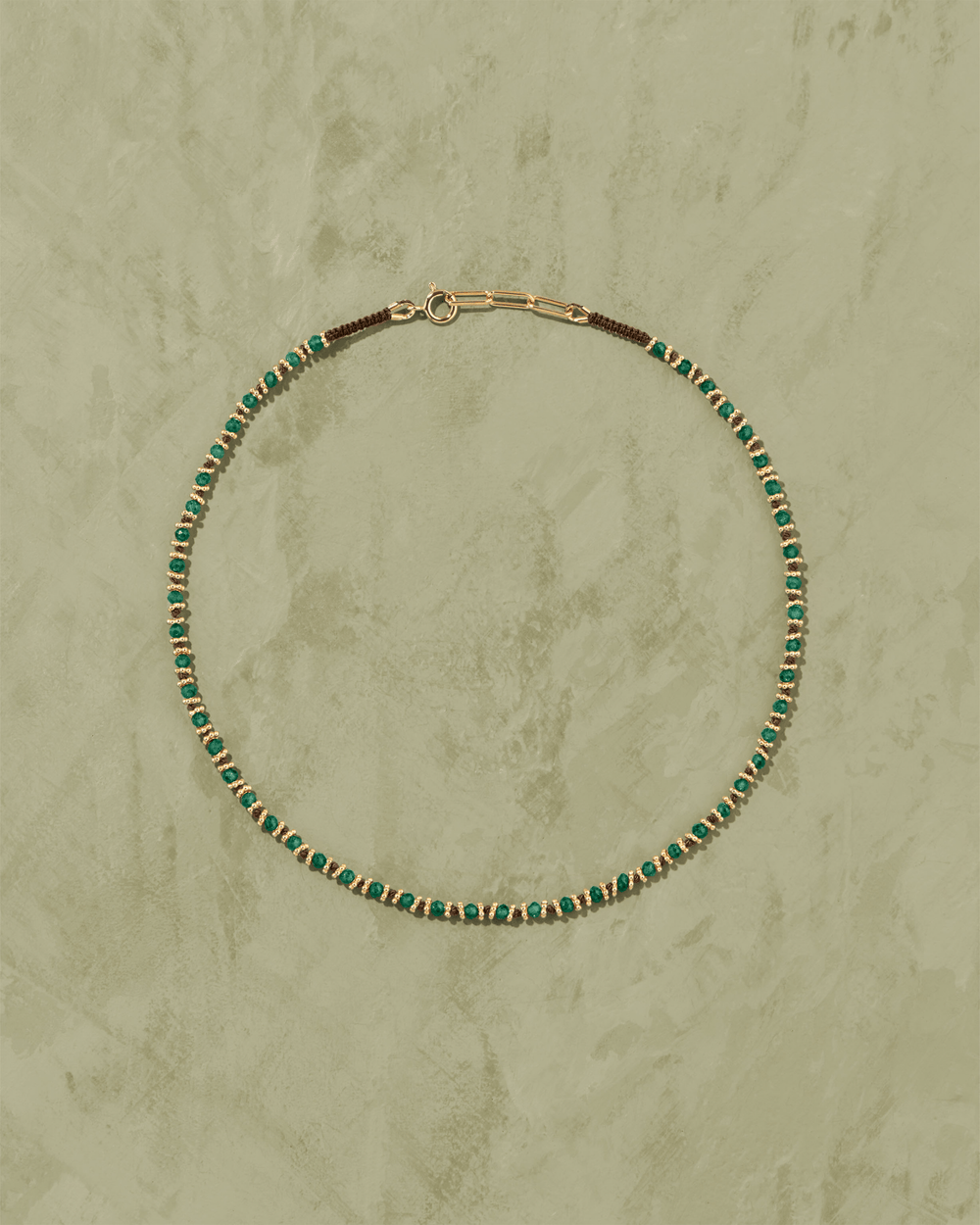 Kamala malachite necklace - TITYARAVY