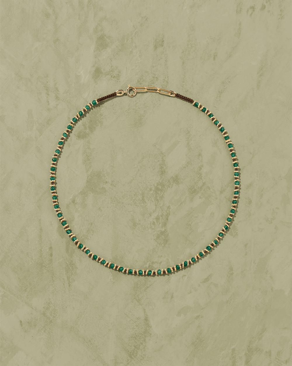 Kamala malachite necklace - TITYARAVY