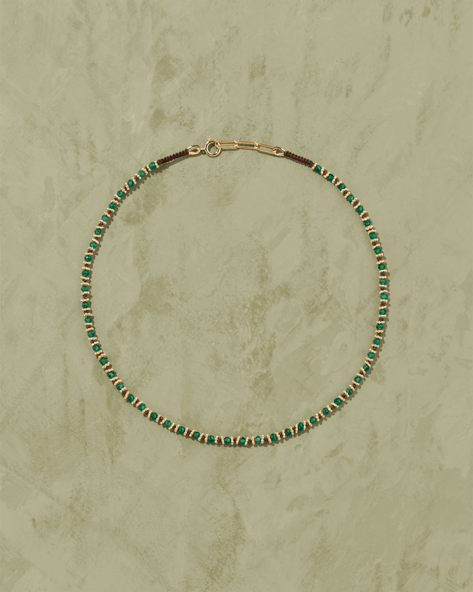Kamala malachite necklace - TITYARAVY