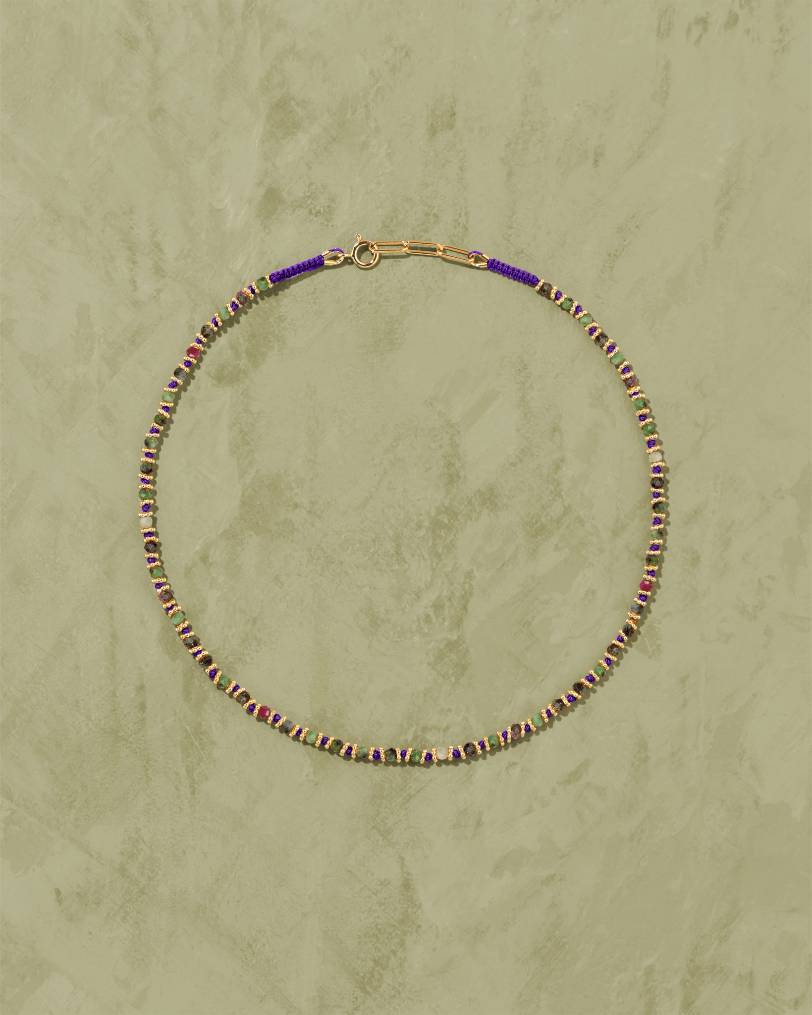Collier Kamala Zoïsite - TITYARAVY