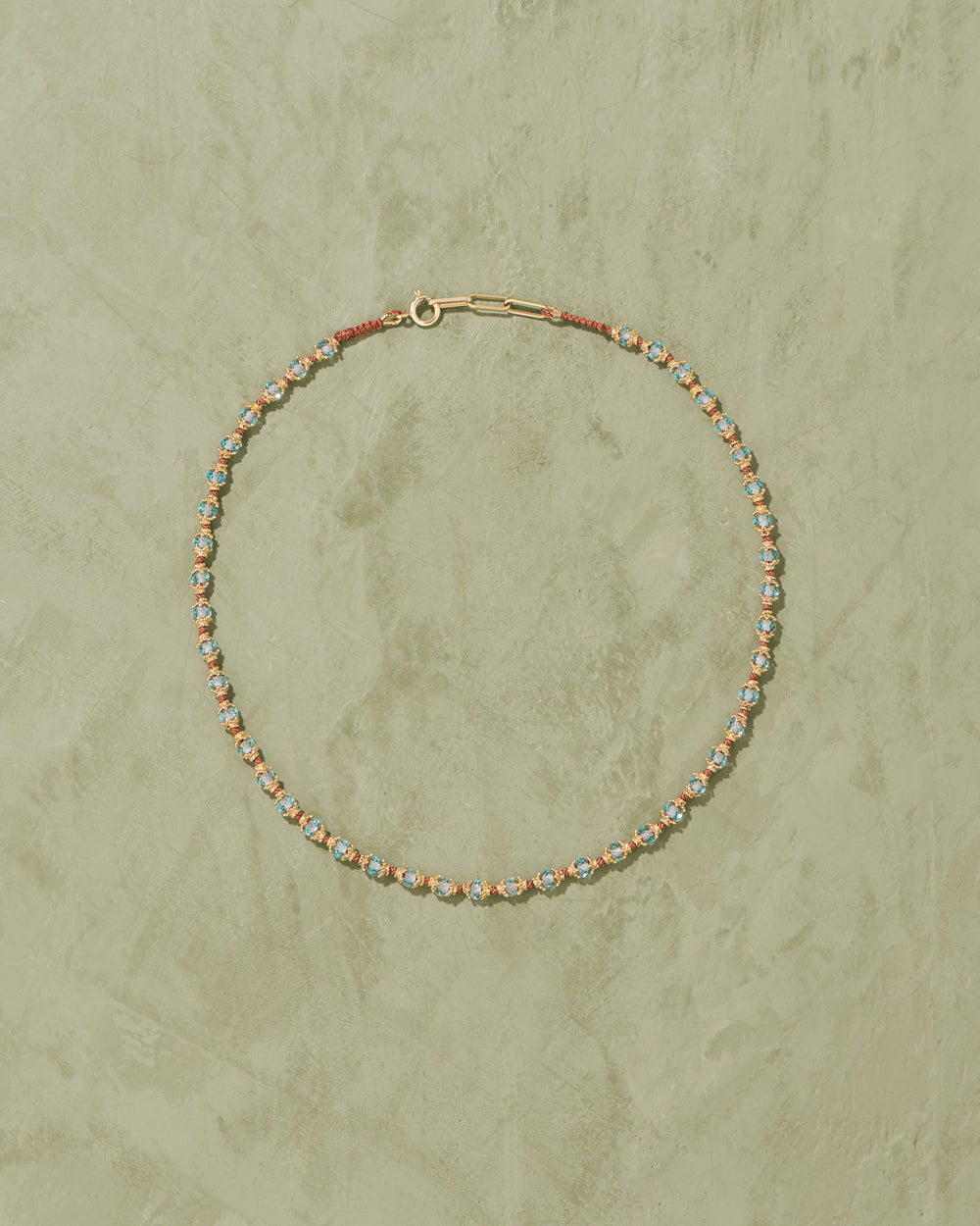 Collier Kamilah Aigue Marine - TITYARAVY
