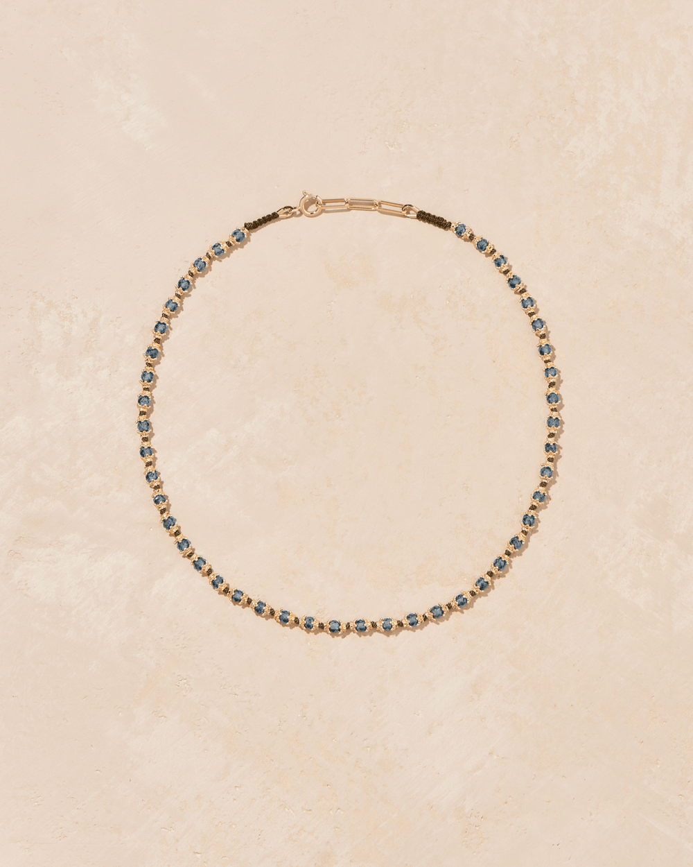 Collier Kamilah Aigue Marine Santa Maria - TITYARAVY