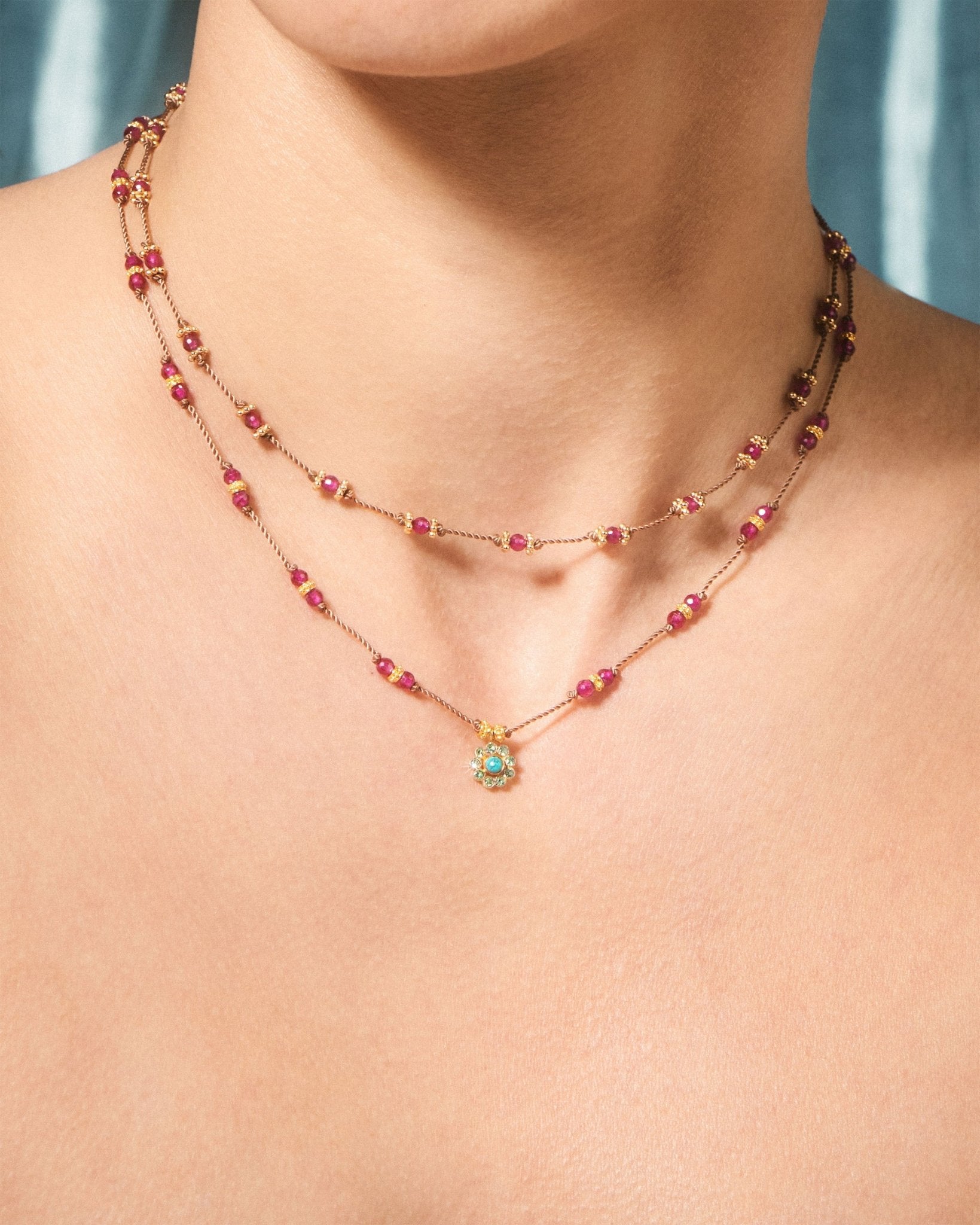 Collier Lotus Or 18k - TITYARAVY