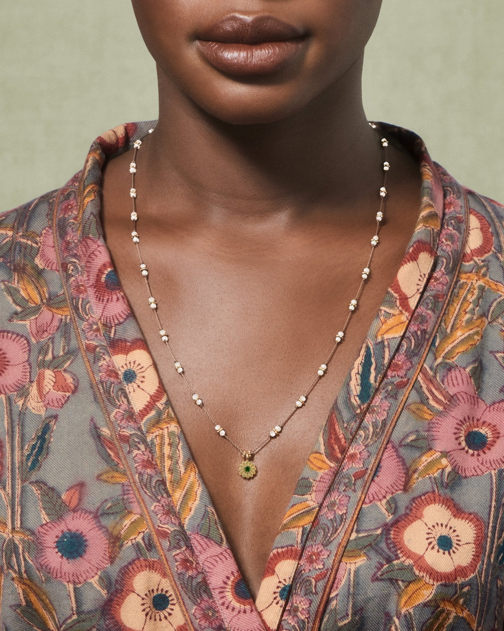 Malä necklace - Saï beads - TITYARAVY