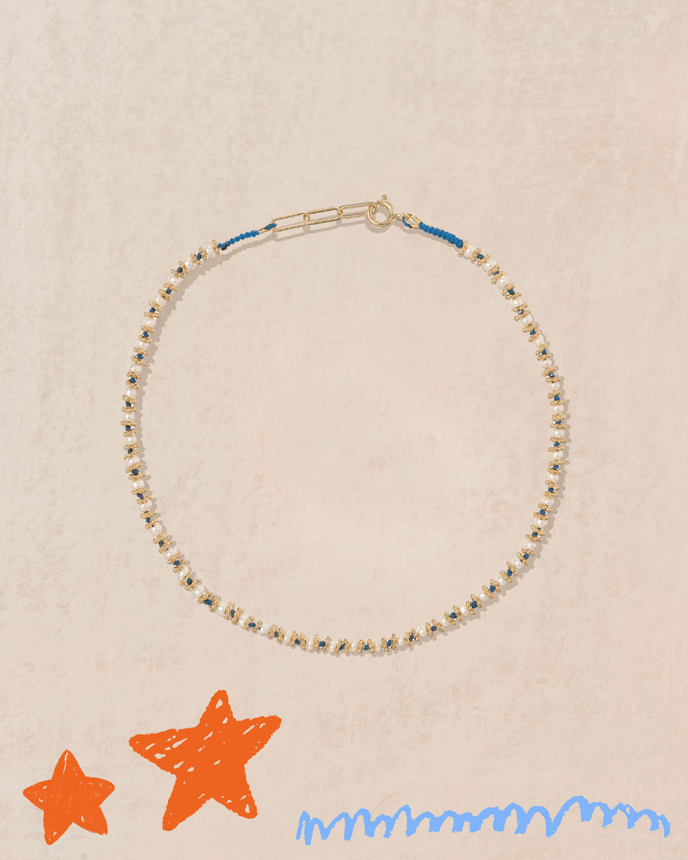 Collier MiniKam Bleu - TITYARAVY
