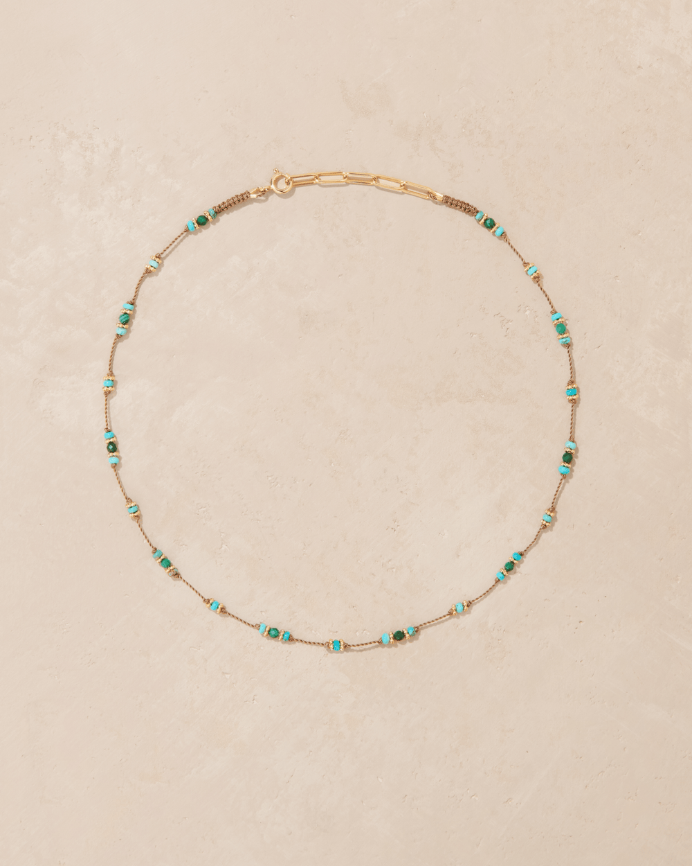 Collier Padma Malachite Turquoise - TITYARAVY