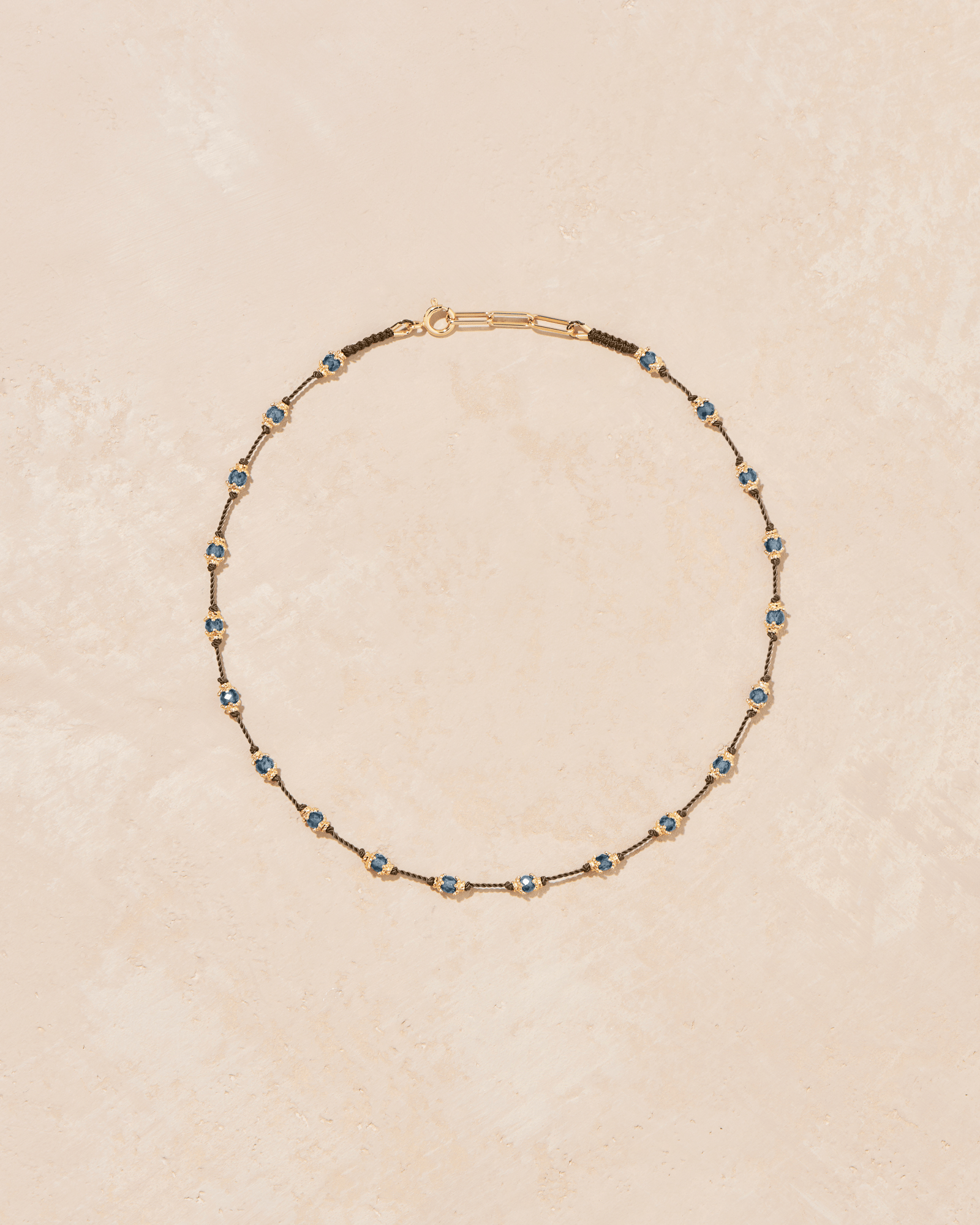 Collier Peony Aigue Marine Santa Maria - TITYARAVY