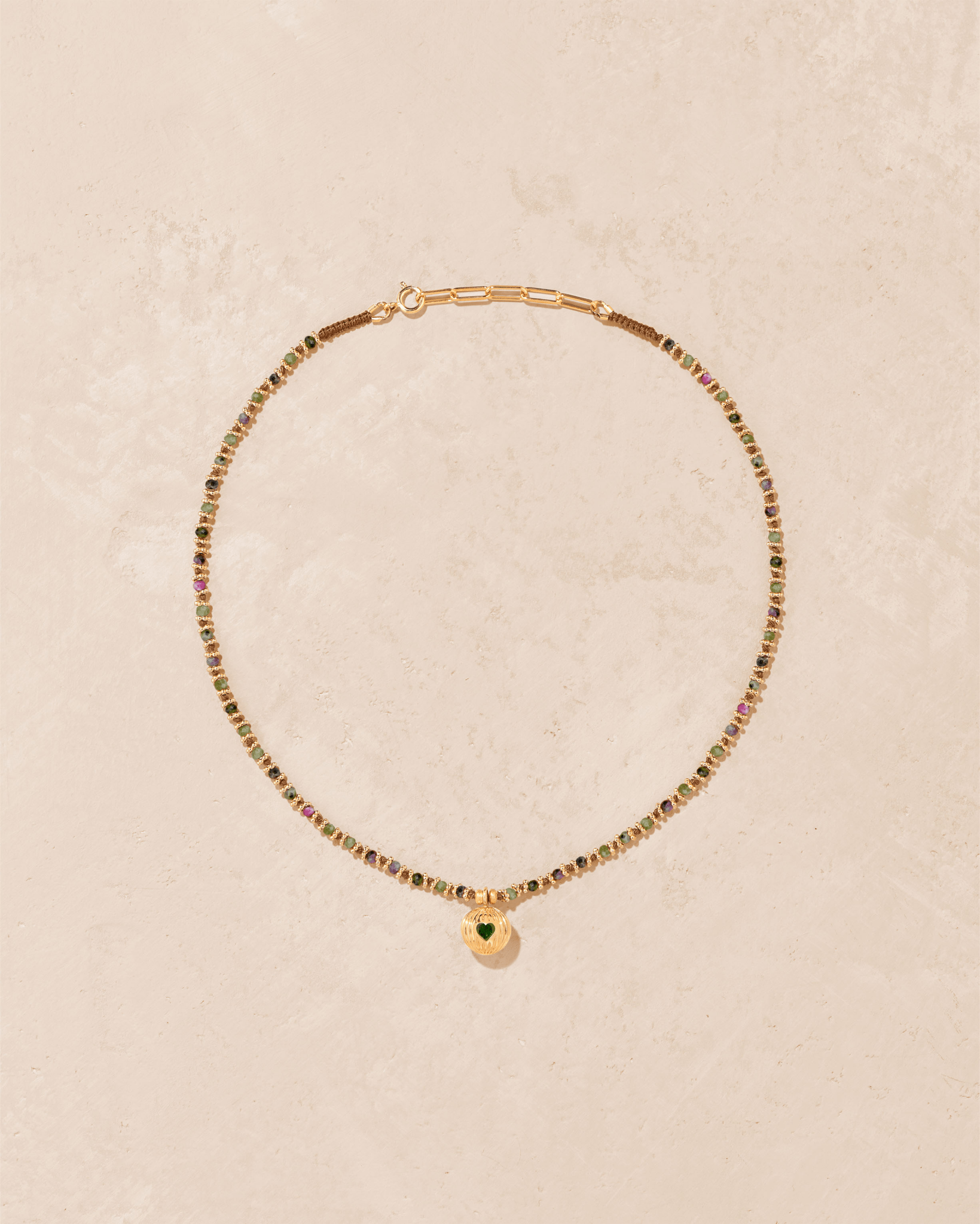Collier Prema K Zoïsite - TITYARAVY