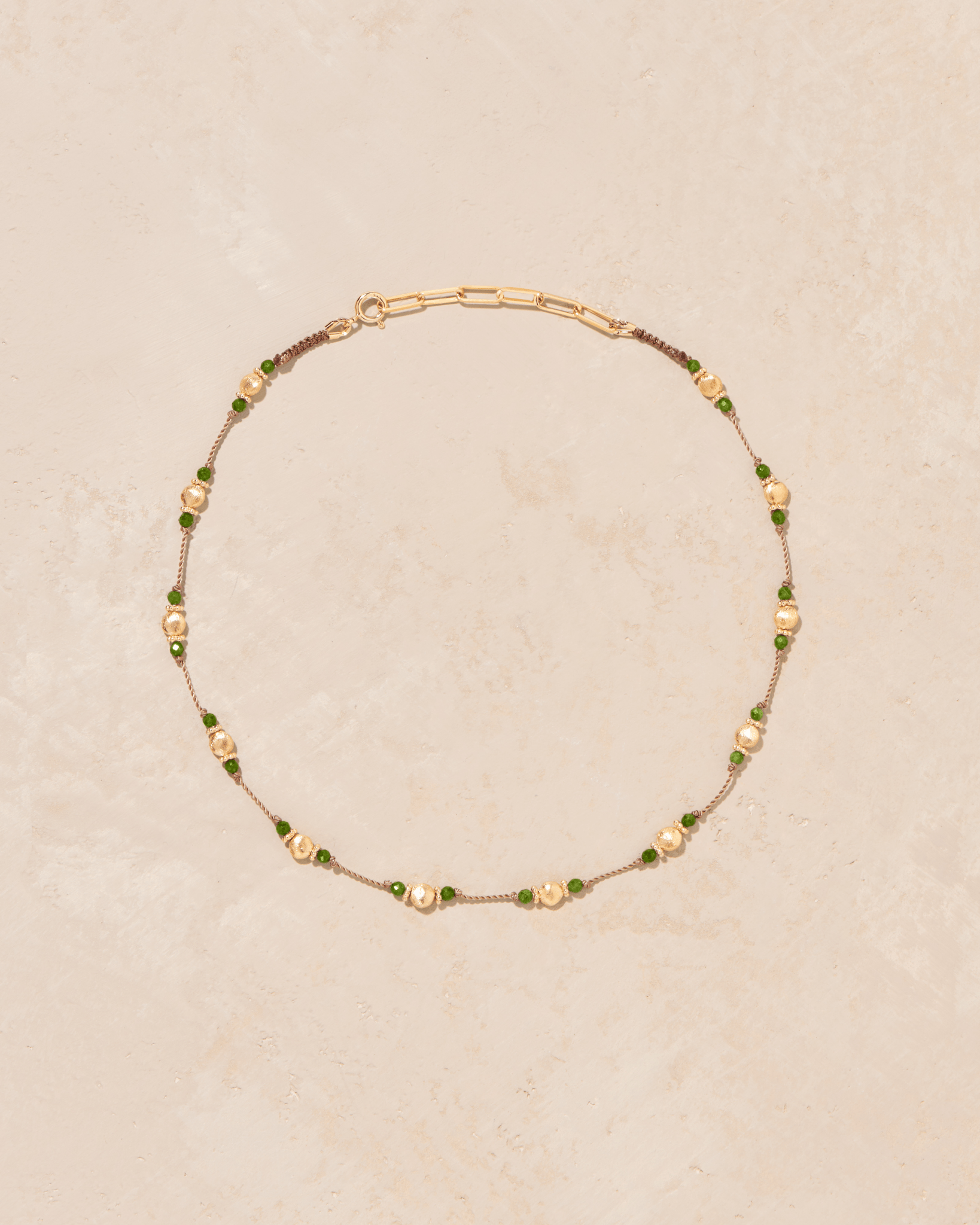 Samba Diopside necklace - TITYARAVY