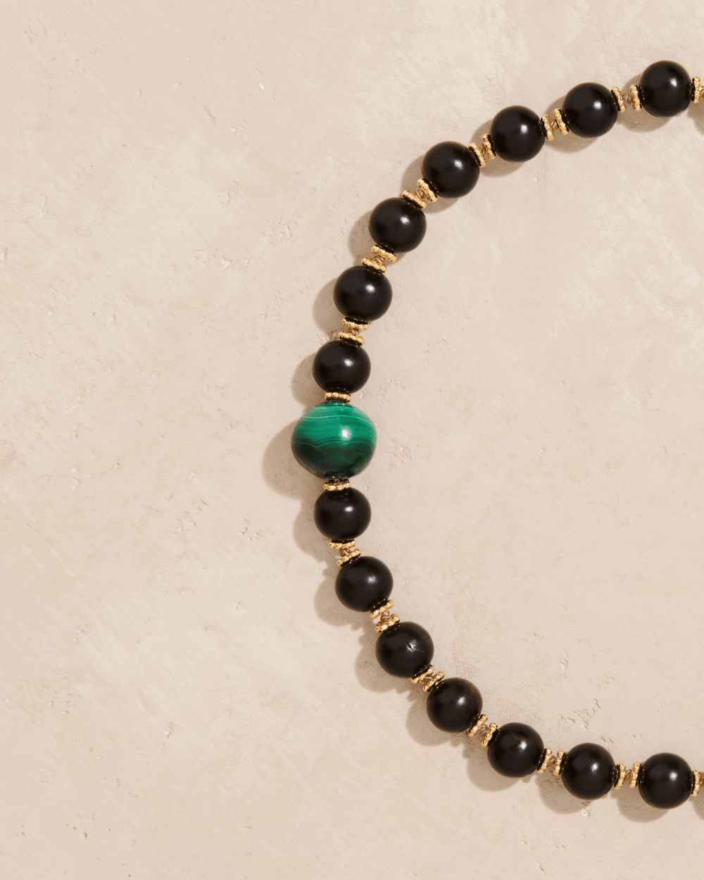 Collier Samhita Bois Malachite - TITYARAVY