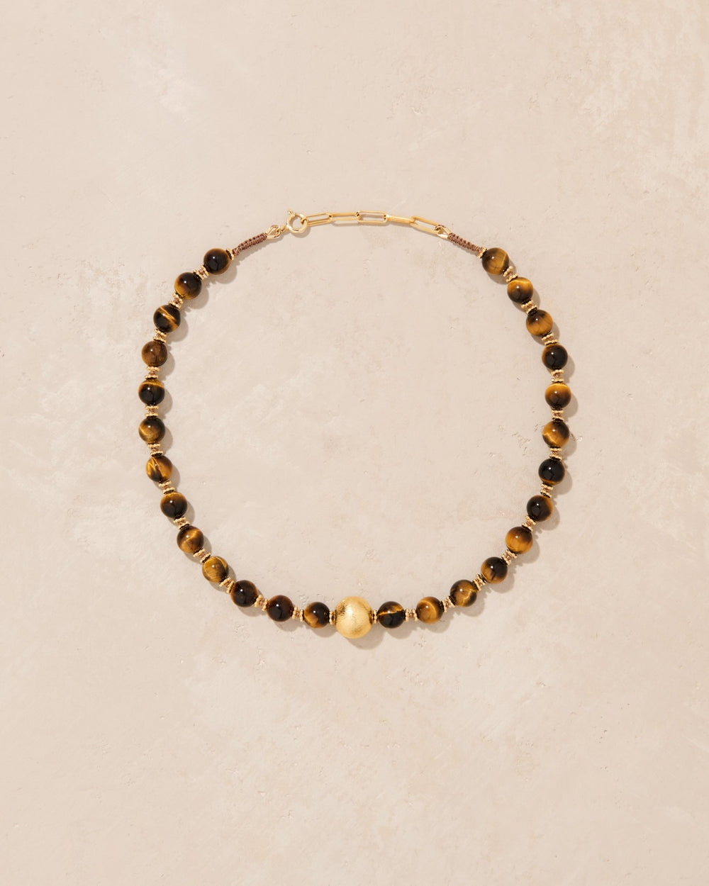 Collier Samhita Œil de tigre - TITYARAVY