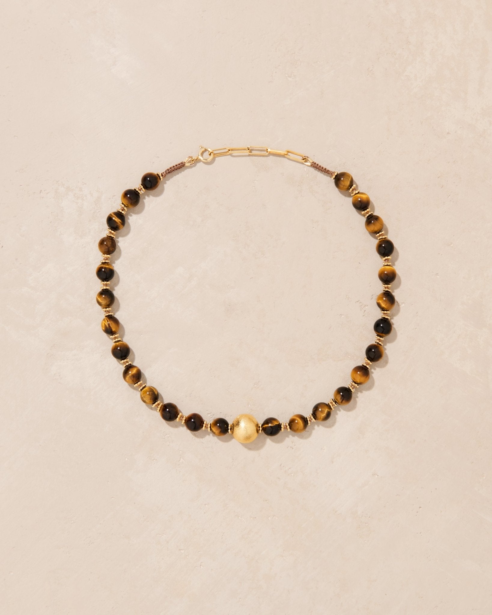 Collier Samhita Œil de tigre - TITYARAVY