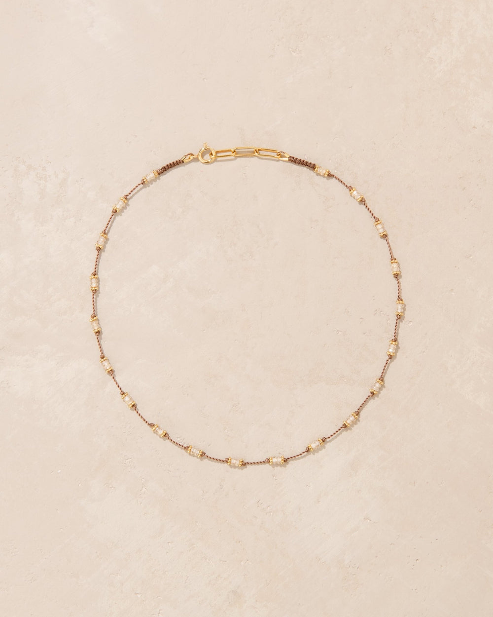 Collier Tiare Zircons Naturels - TITYARAVY