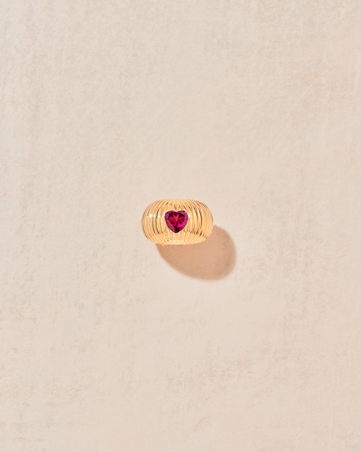 Bague Prema Rhodolite