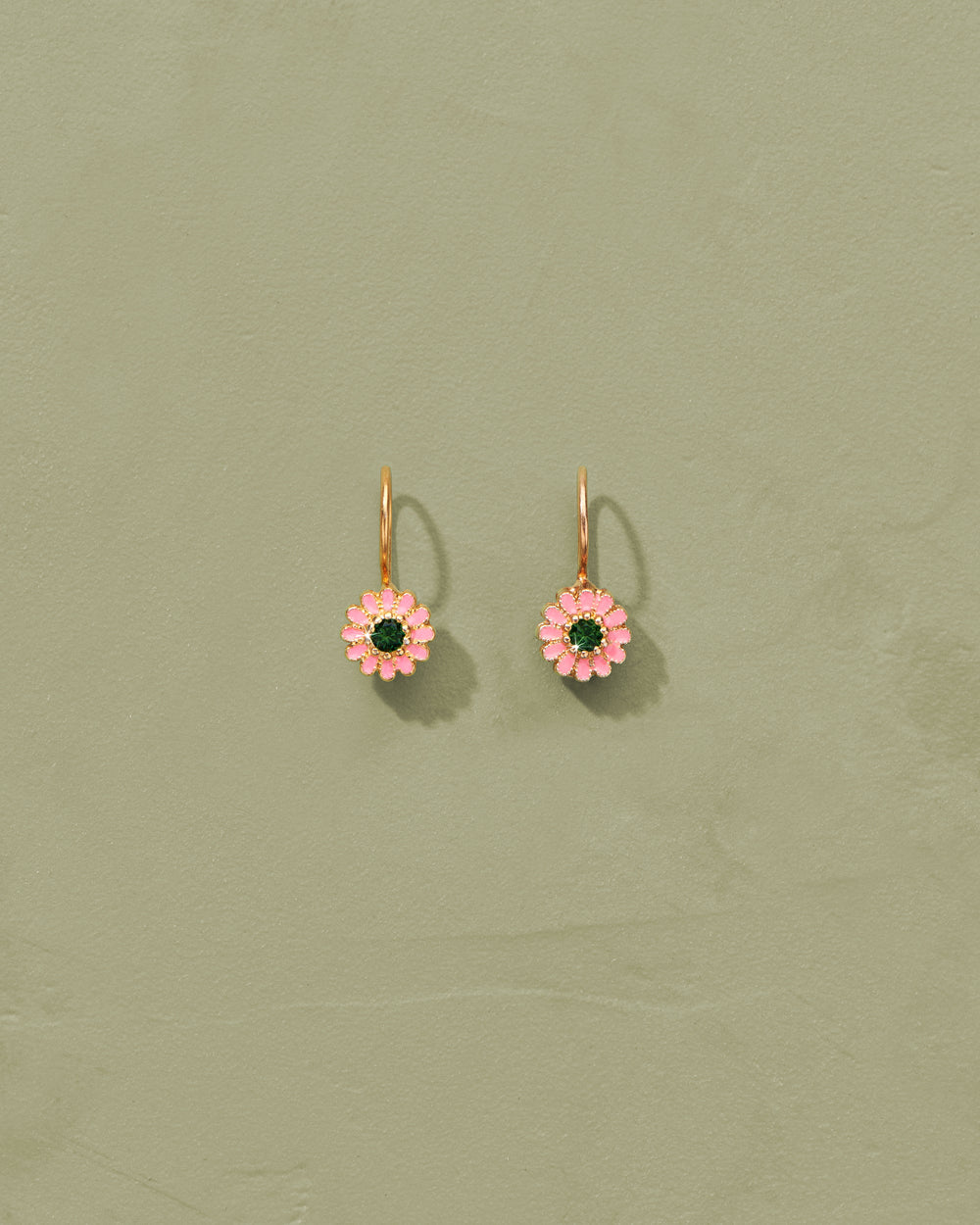 Boucles d'oreilles émail Saï