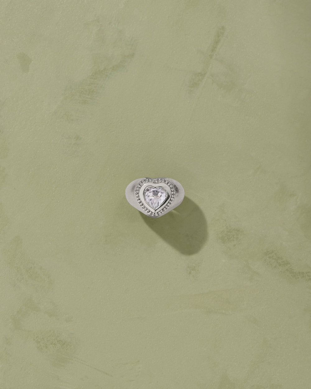 Bague Gini Argent Topaze blanche - TITYARAVY