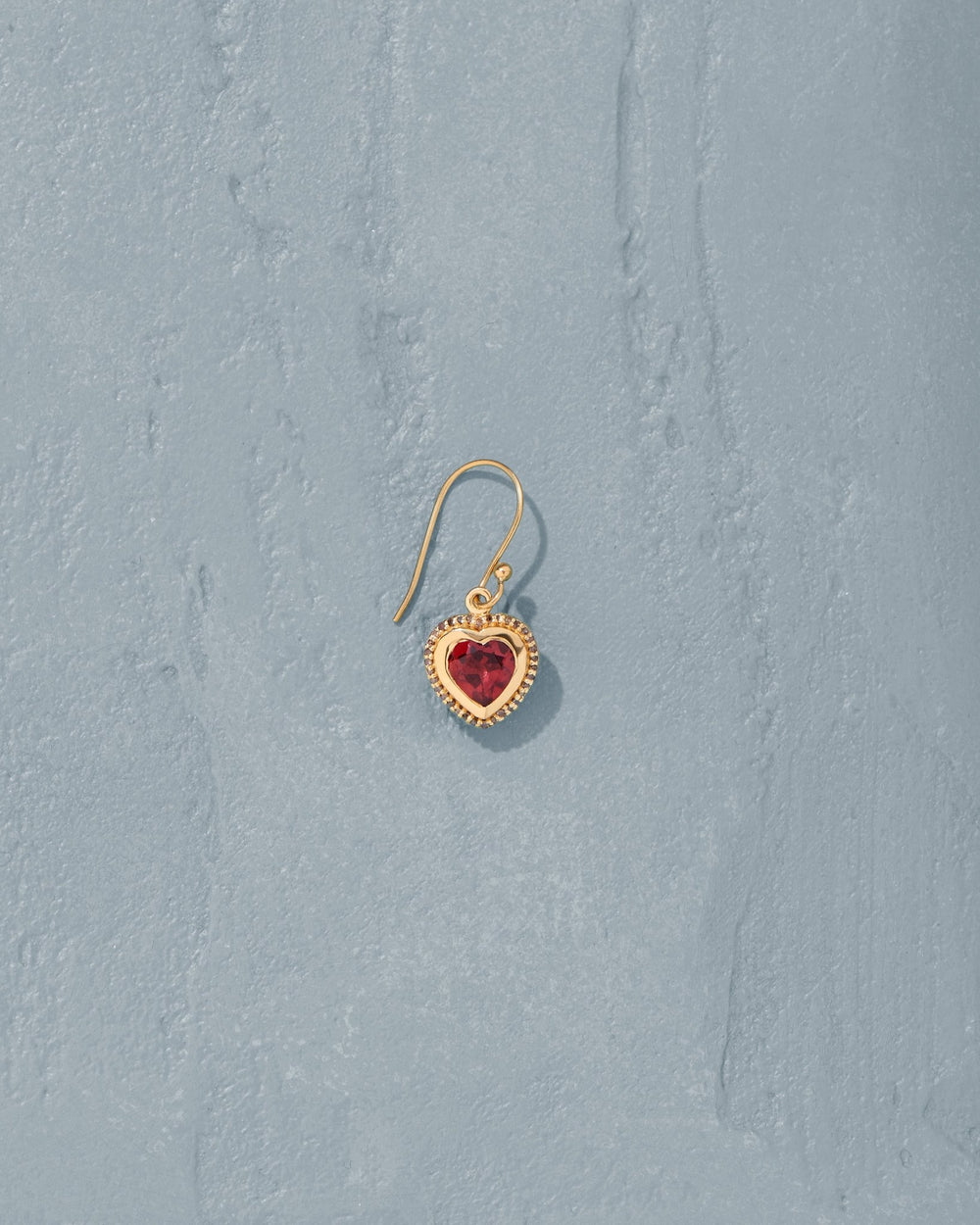 Garnet Gini earring - TITYARAVY