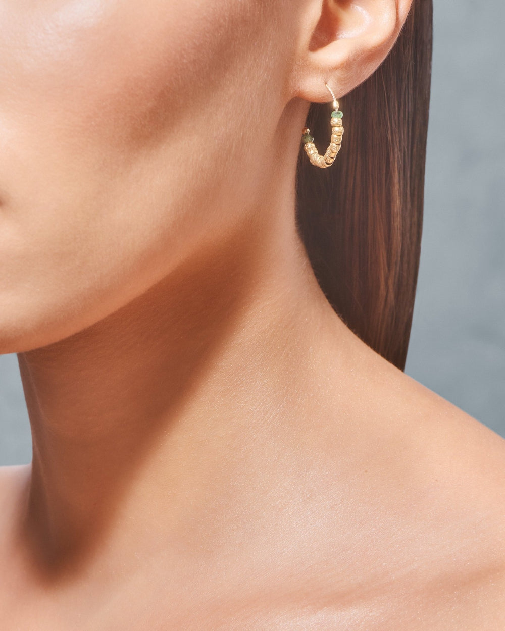 Gold earrings - TITYARAVY