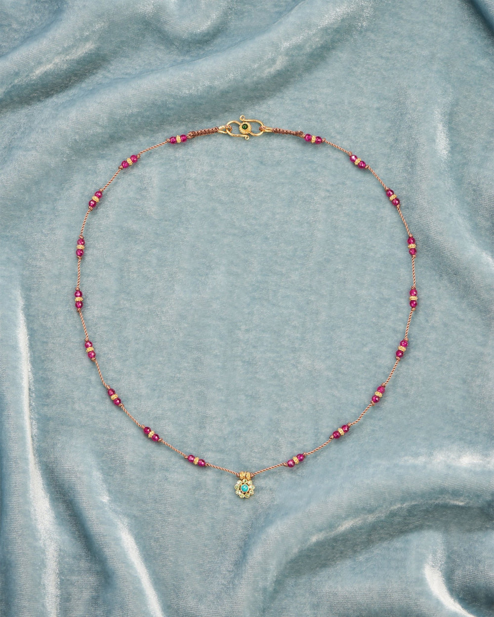 Collier Bopha rubellite - TITYARAVY