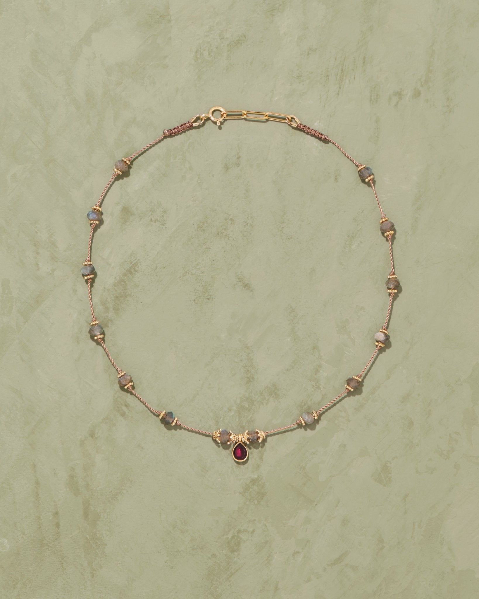 Collier Tanza labradorite - TITYARAVY