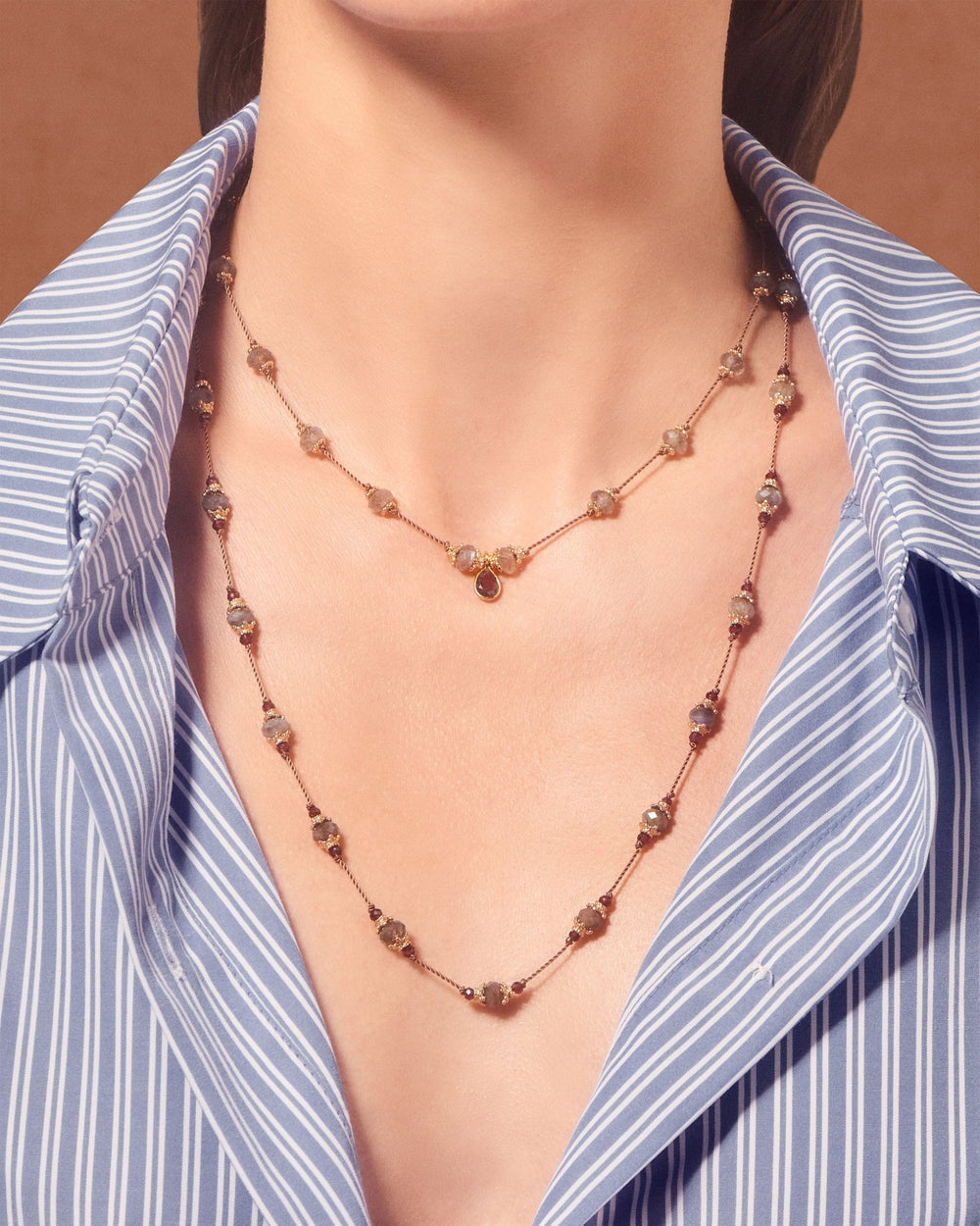 Collier Tanza labradorite - TITYARAVY