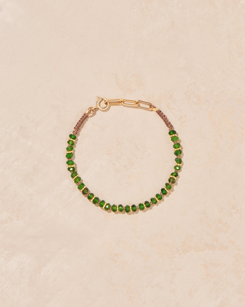 Amara Diopside bracelet