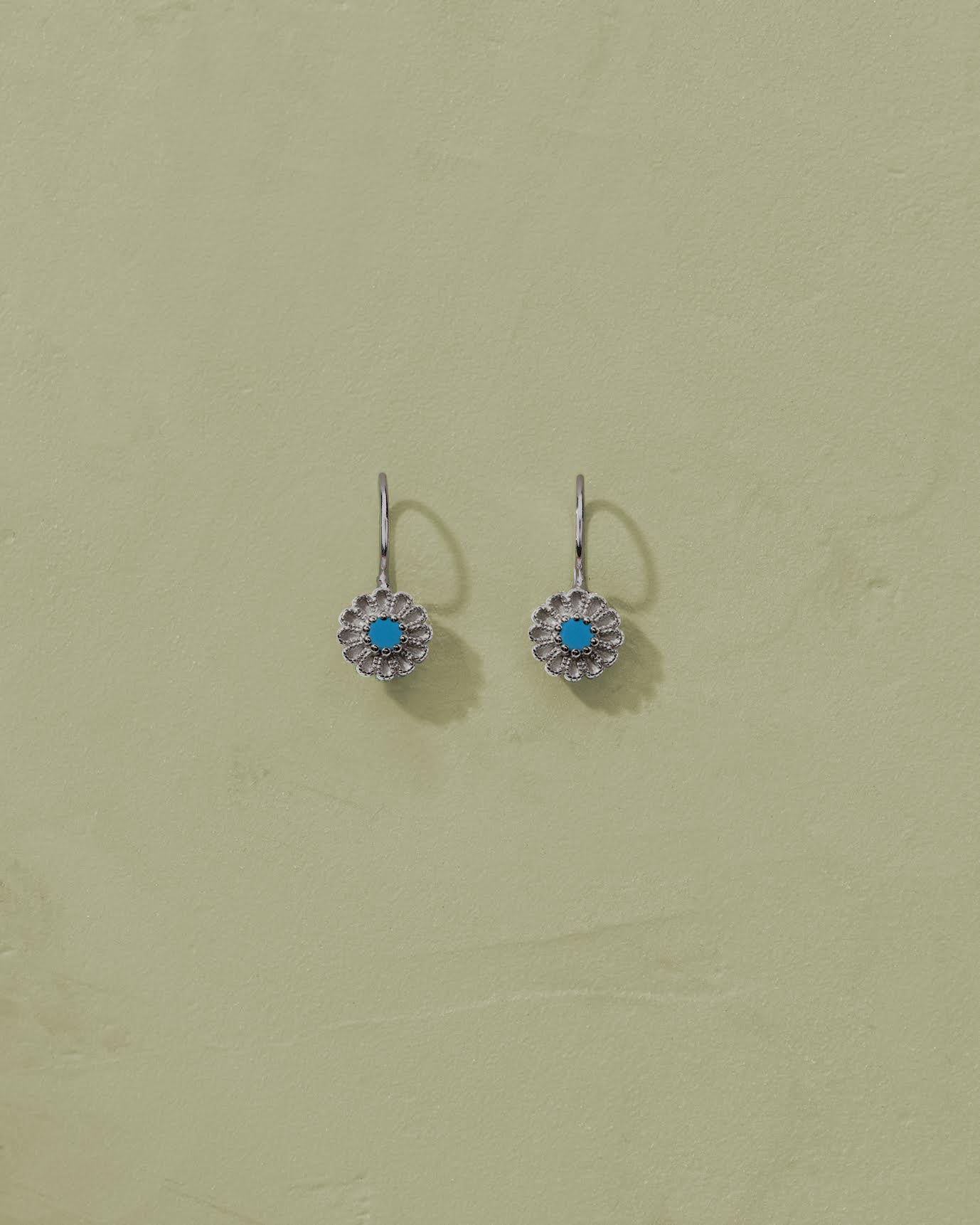 Saï Silver earrings