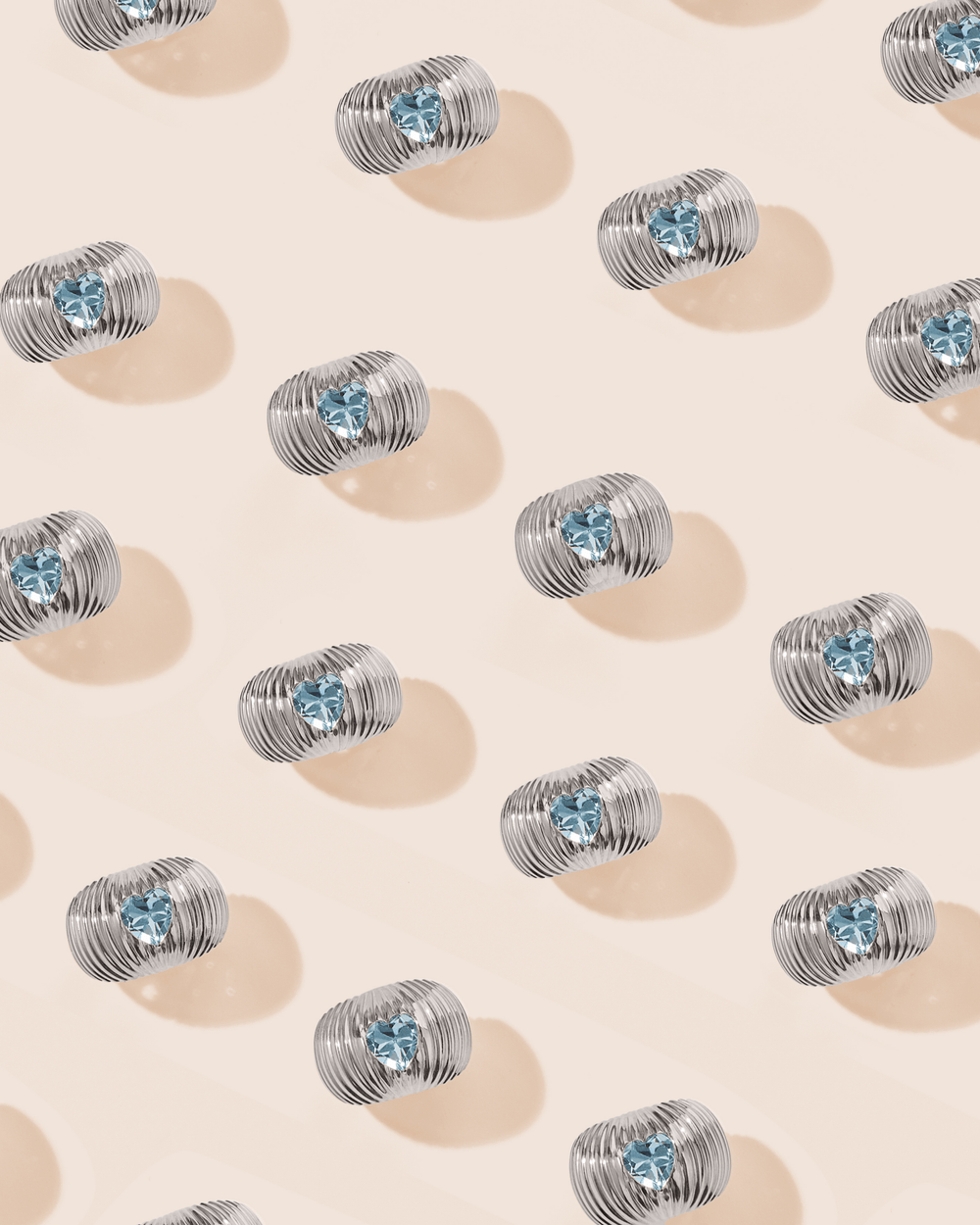 Bague Prema Argent Topaze Bleue - TITYARAVY