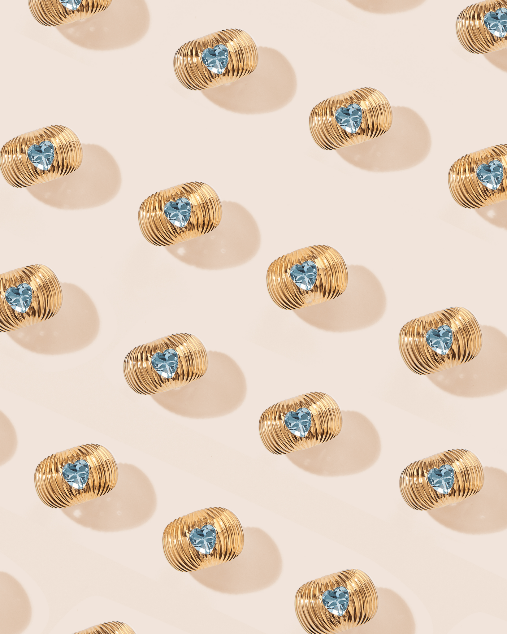 Bague Prema Topaze Bleue - TITYARAVY